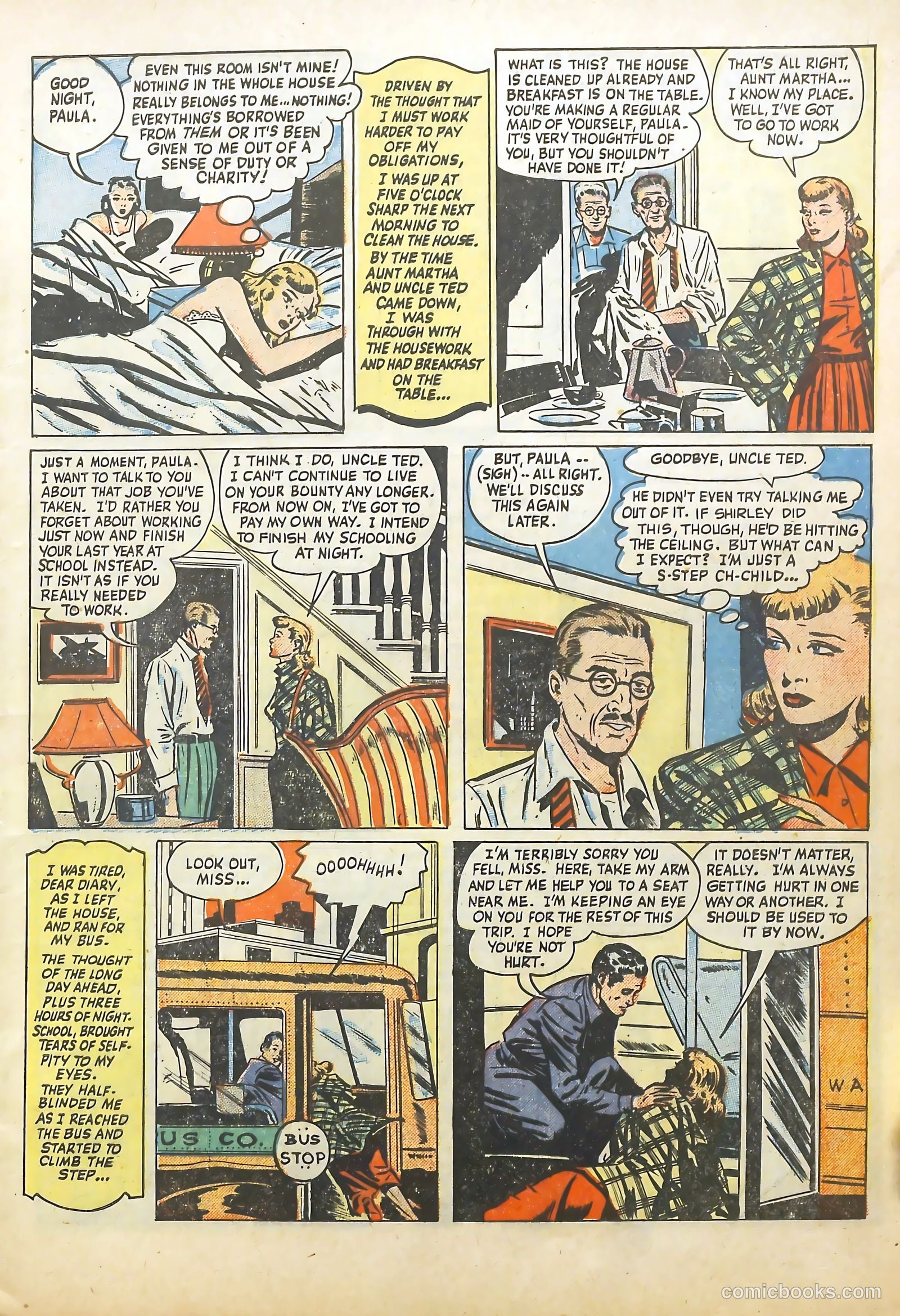 Sweetheart Diary #1 (1949) — page 5 of 36