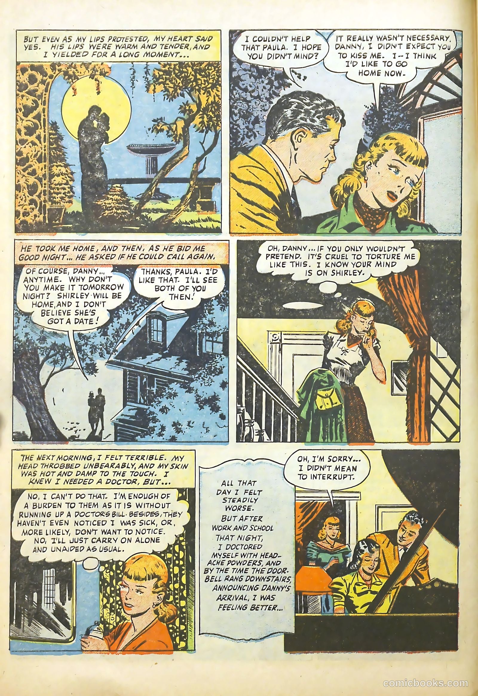 Sweetheart Diary #1 (1949) — page 10 of 36