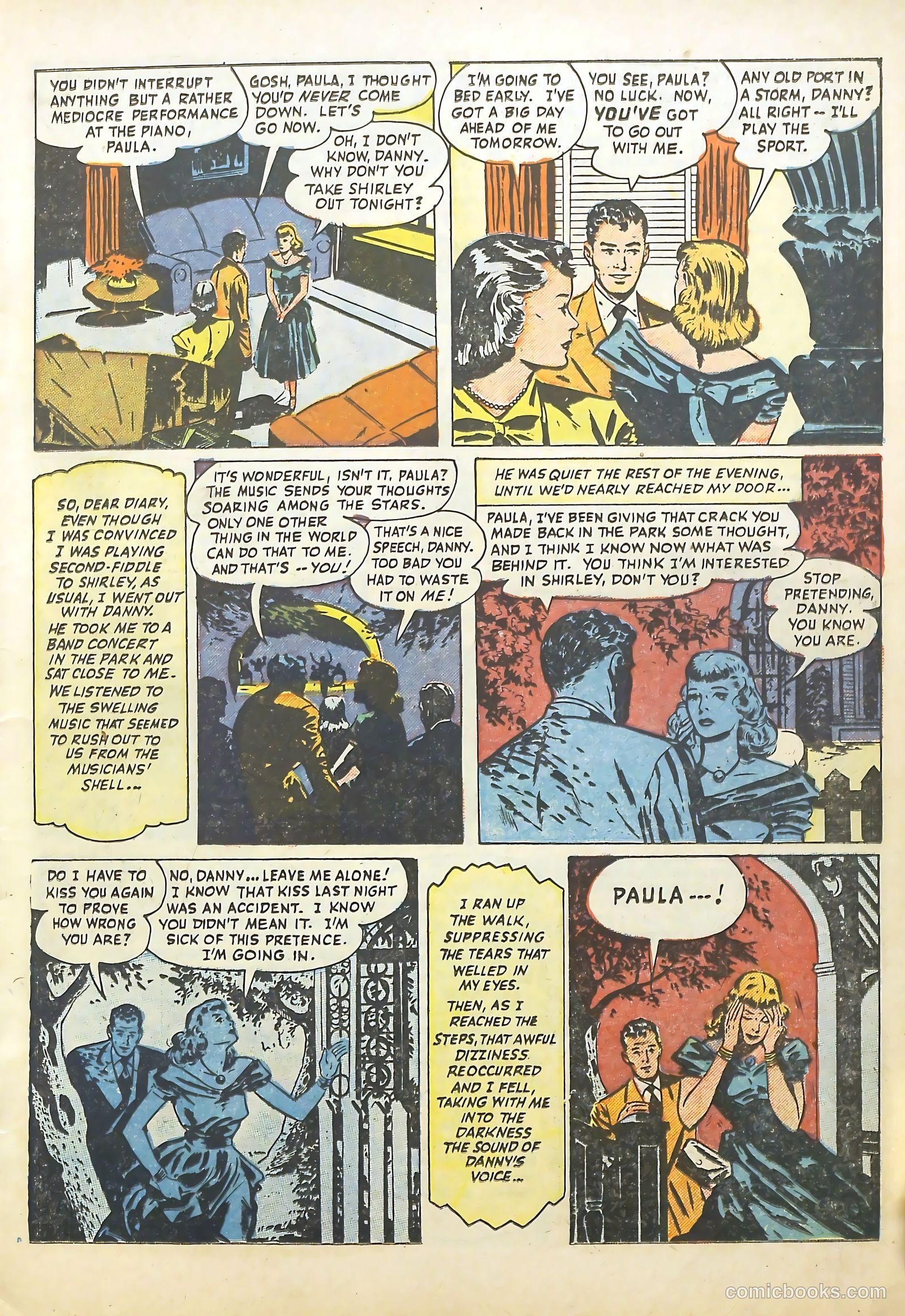 Sweetheart Diary #1 (1949) — page 11 of 36