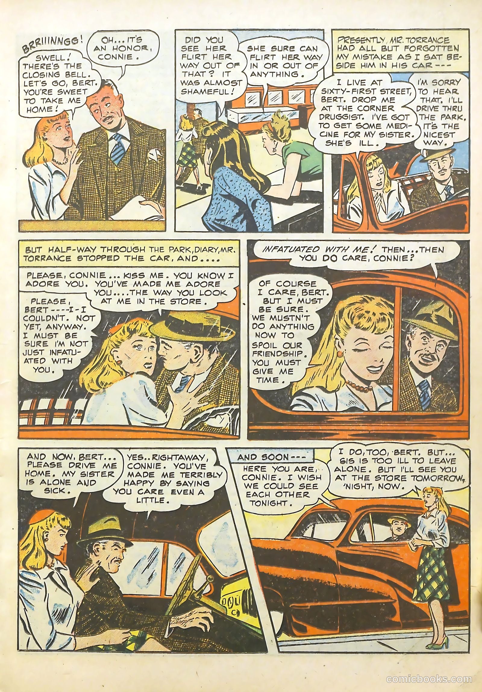 Sweetheart Diary #1 (1949) — page 15 of 36