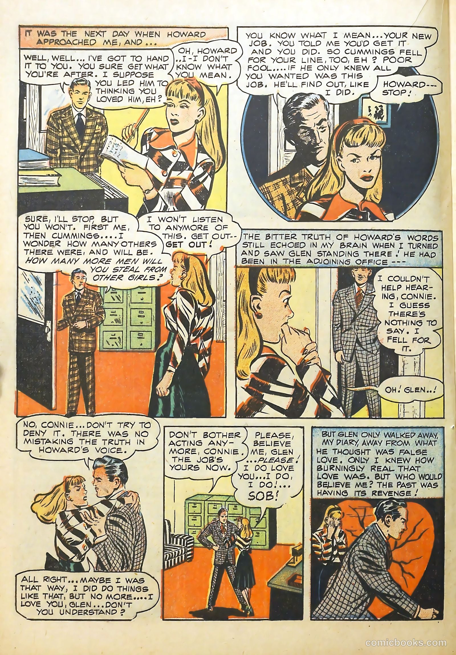 Sweetheart Diary #1 (1949) — page 20 of 36