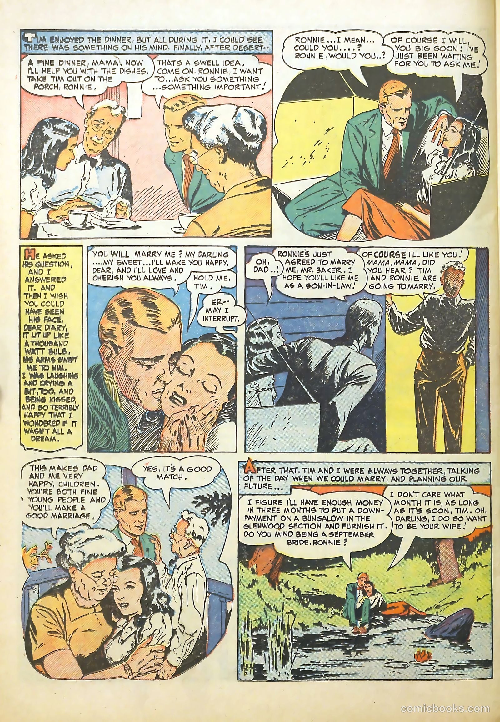 Sweetheart Diary #1 (1949) — page 26 of 36