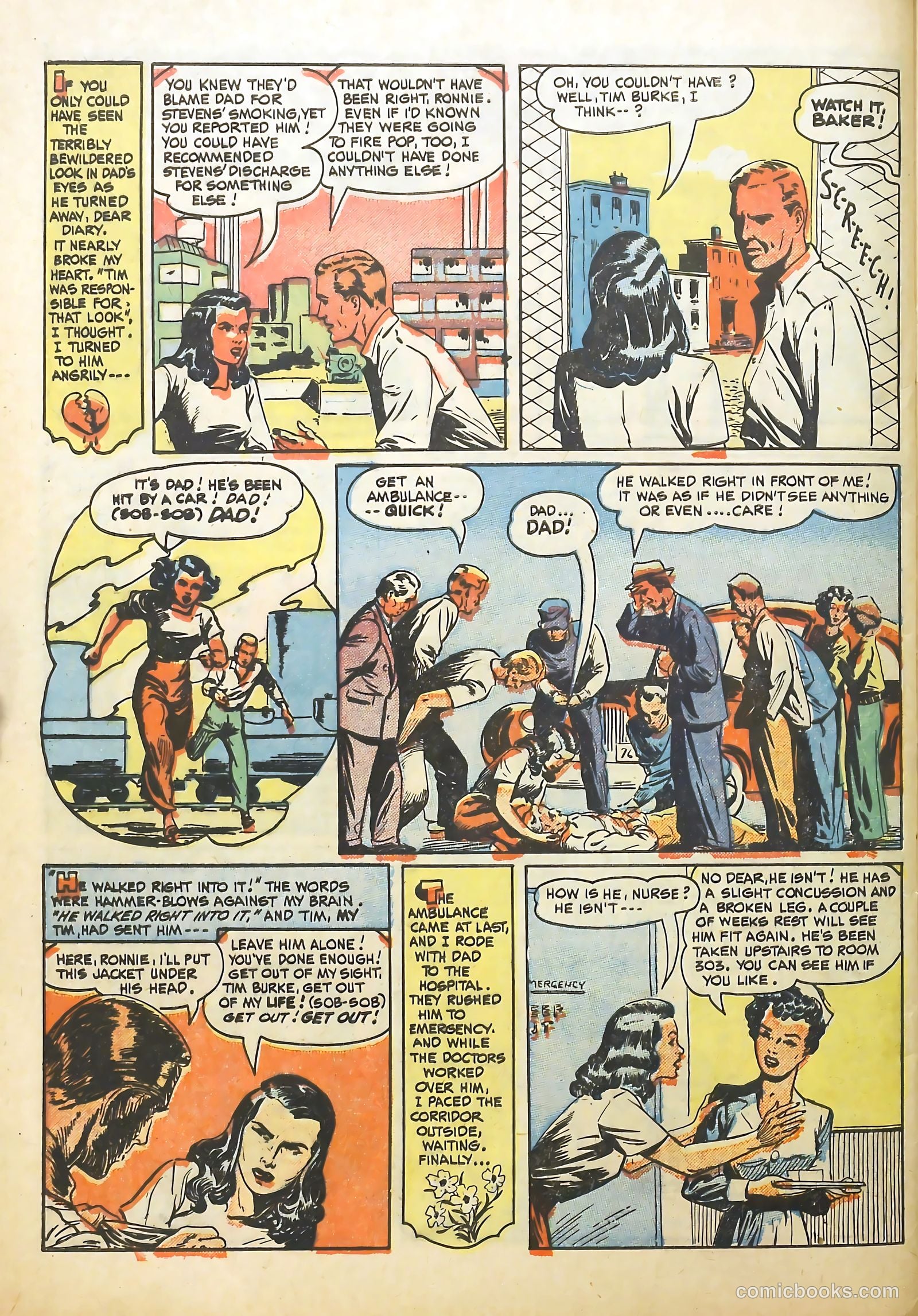 Sweetheart Diary #1 (1949) — page 28 of 36
