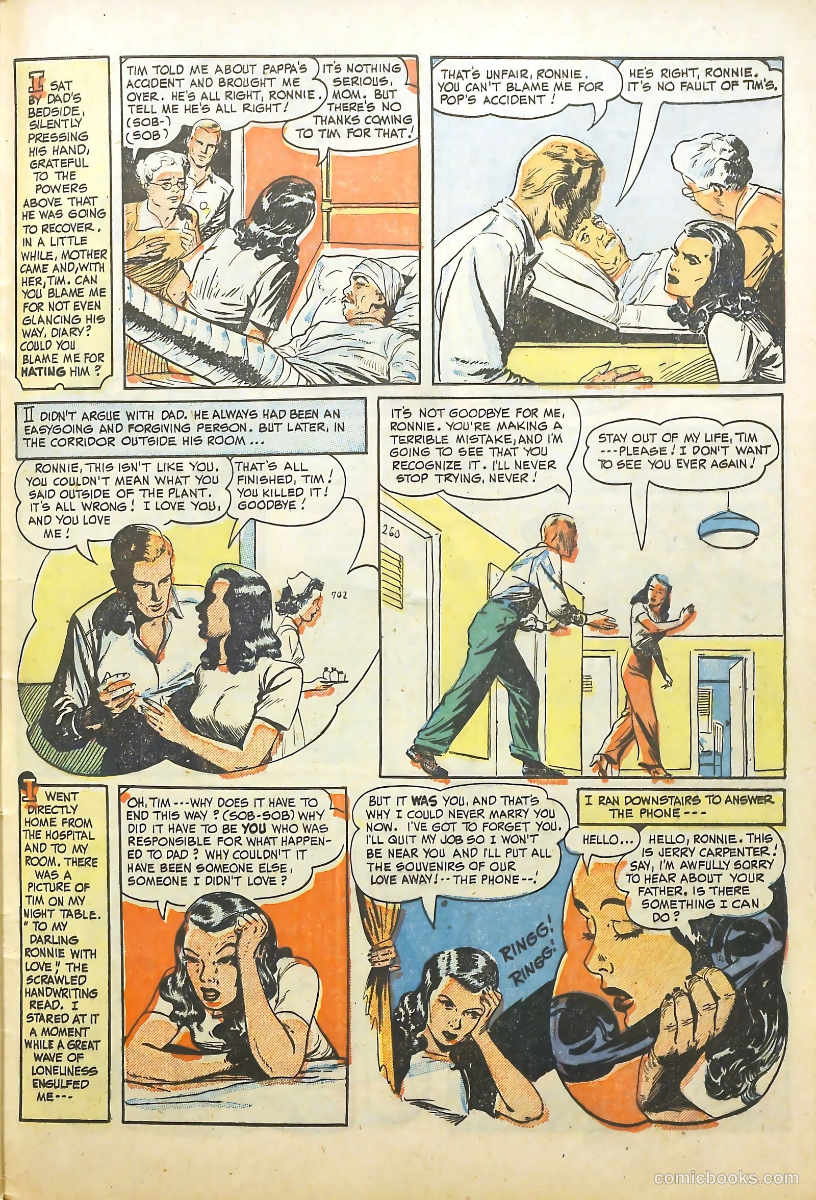 Sweetheart Diary #1 (1949) — page 29 of 36