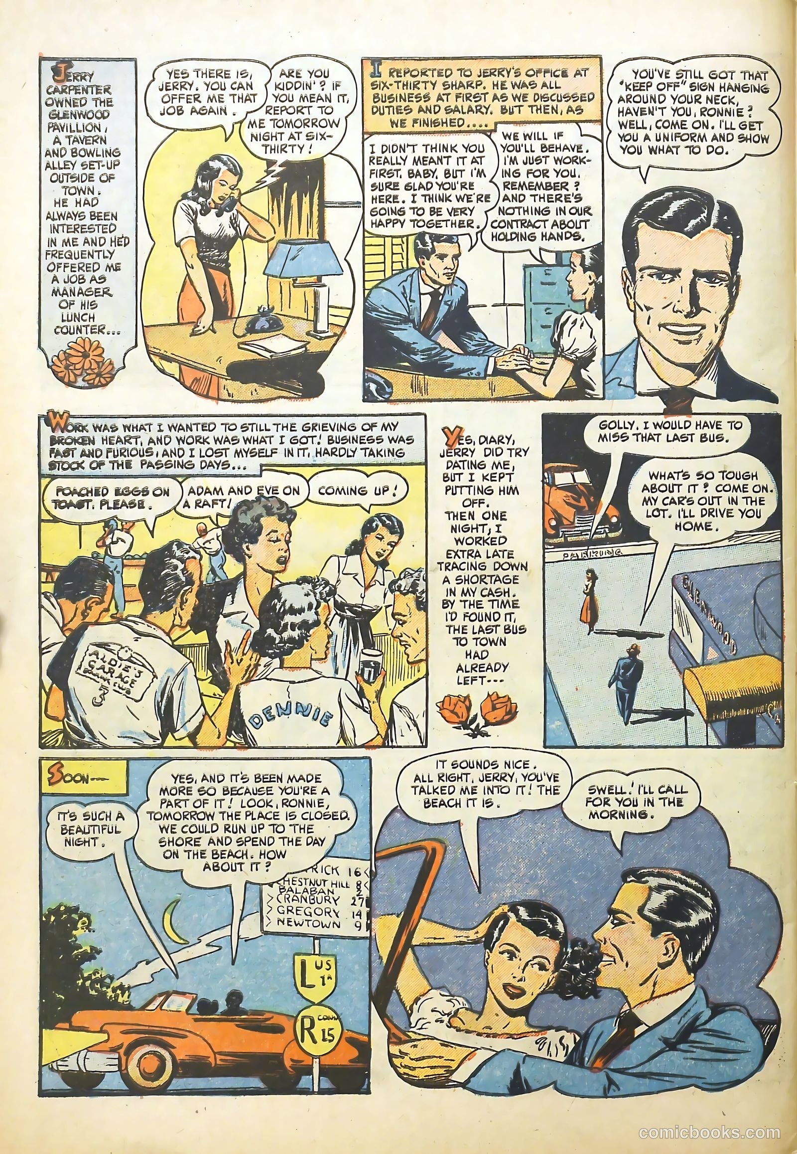 Sweetheart Diary #1 (1949) — page 30 of 36