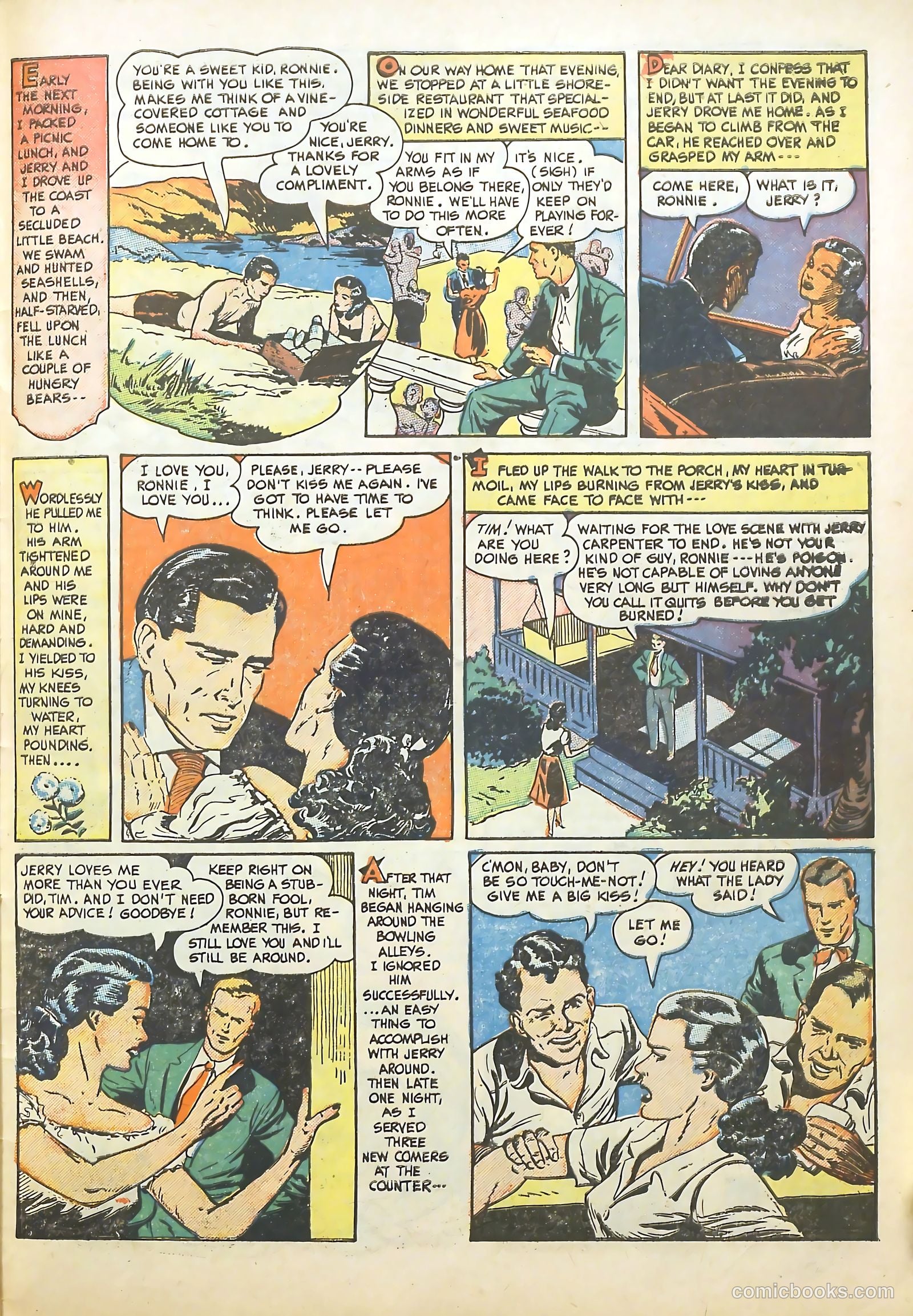 Sweetheart Diary #1 (1949) — page 31 of 36