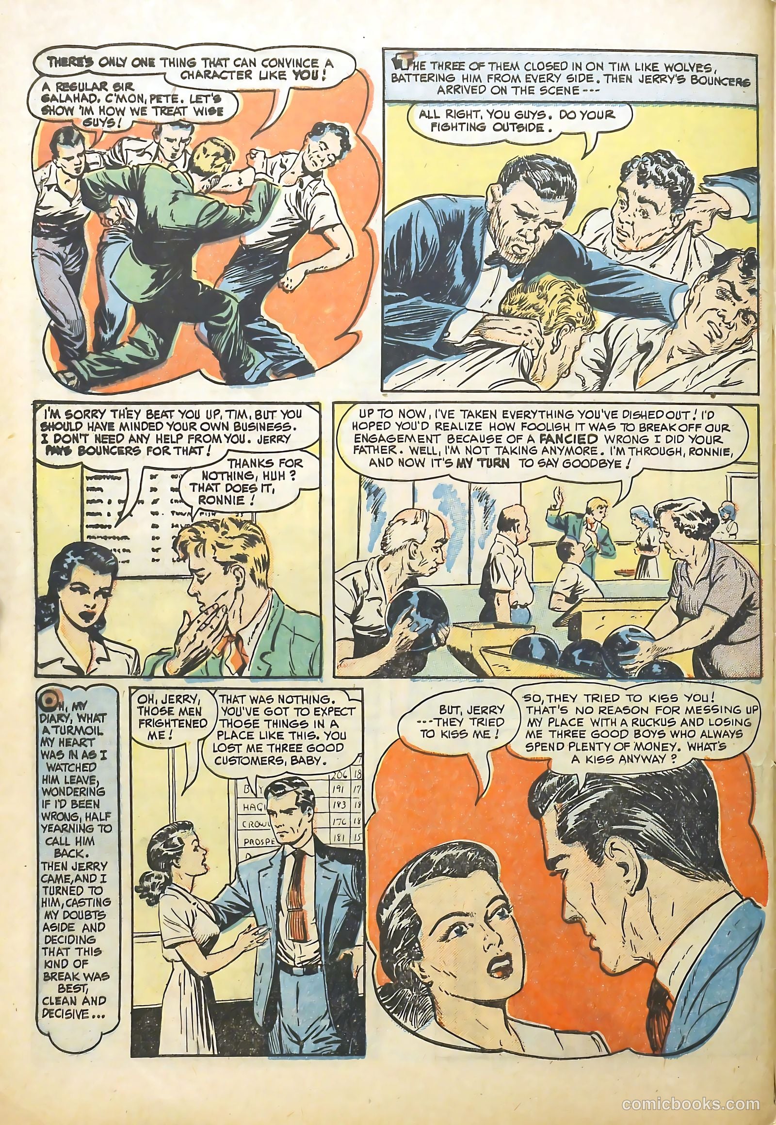 Sweetheart Diary #1 (1949) — page 32 of 36