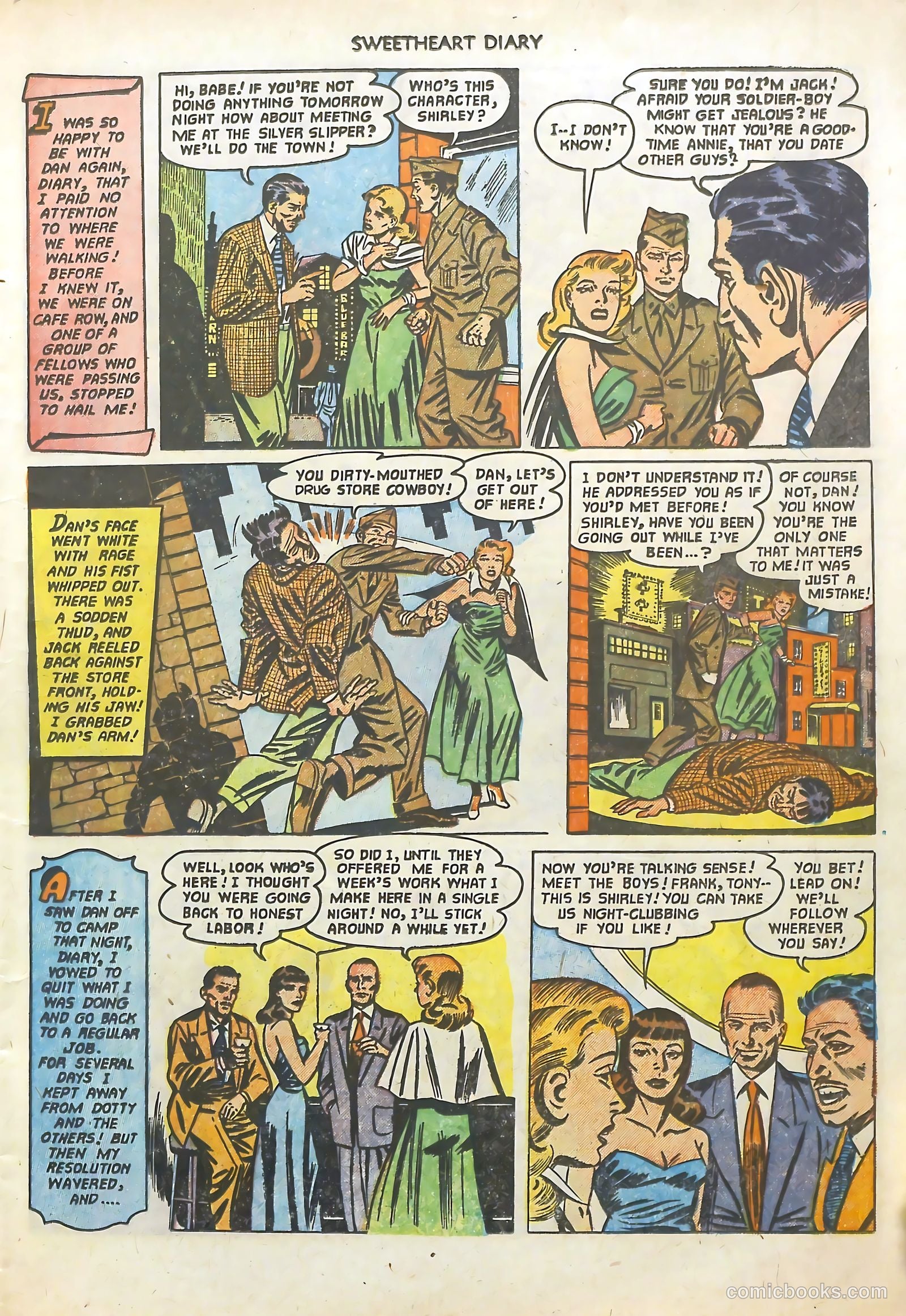 Sweetheart Diary #10 (1952) — page 11 of 36