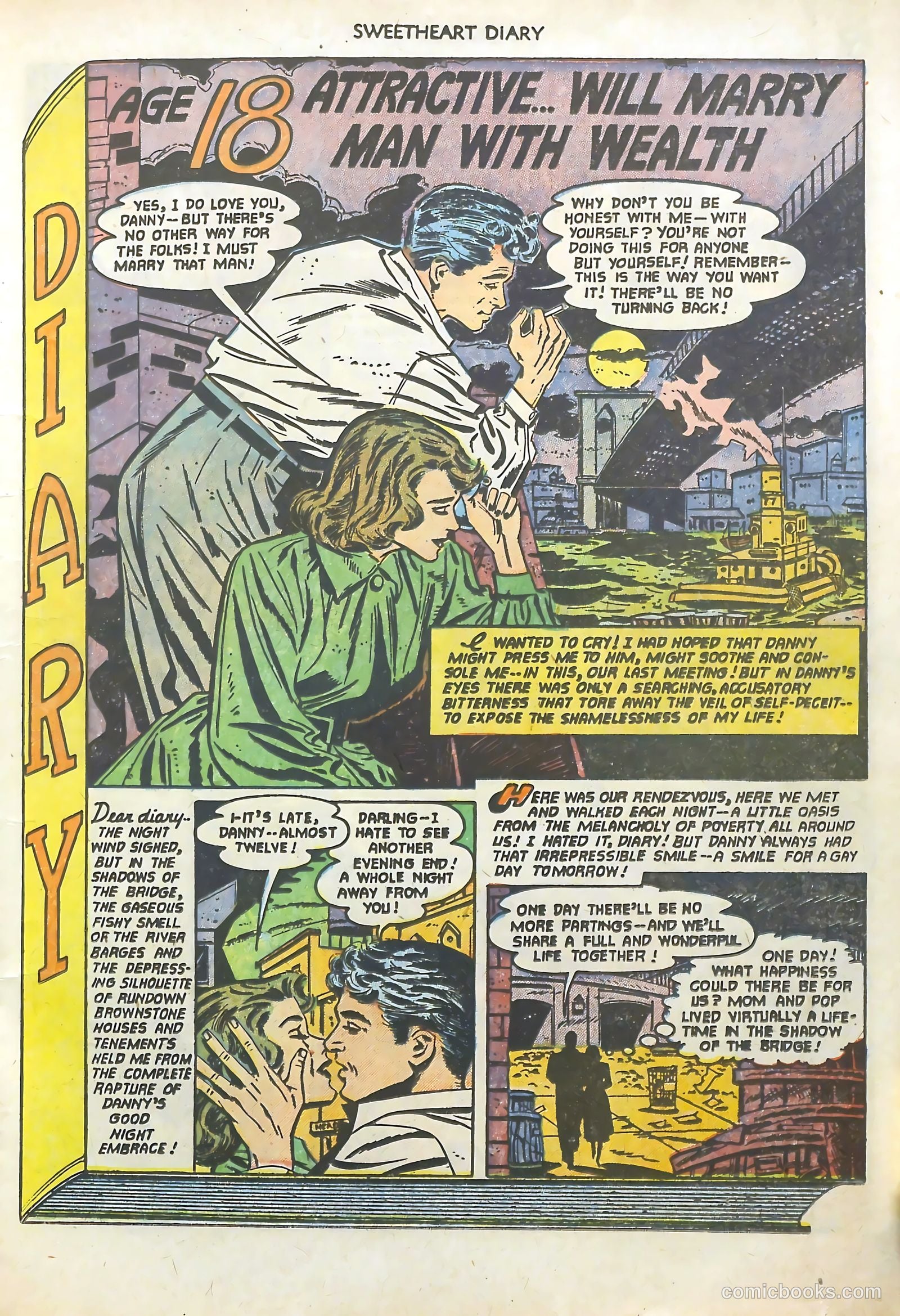Sweetheart Diary #10 (1952) — page 15 of 36