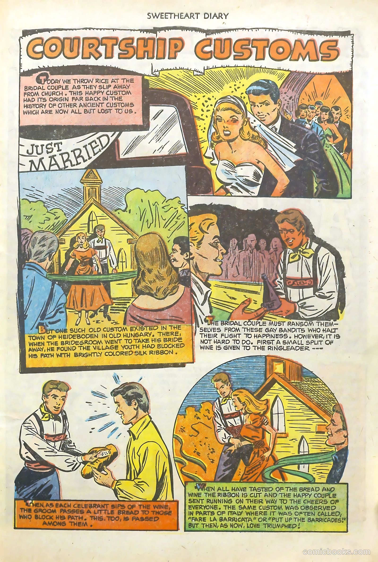 Sweetheart Diary #10 (1952) — page 27 of 36
