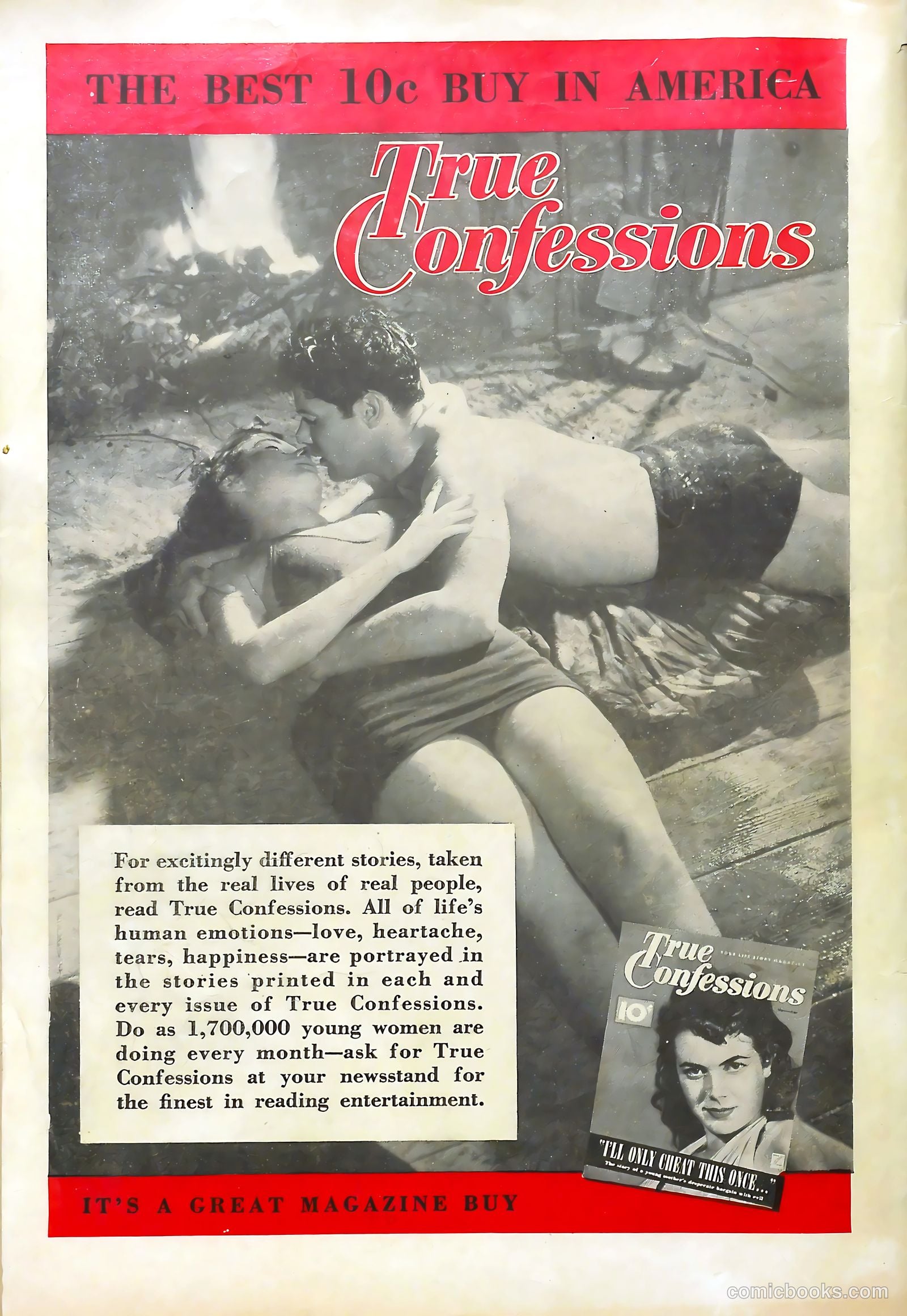Sweetheart Diary #10 (1952) — page 36 of 36