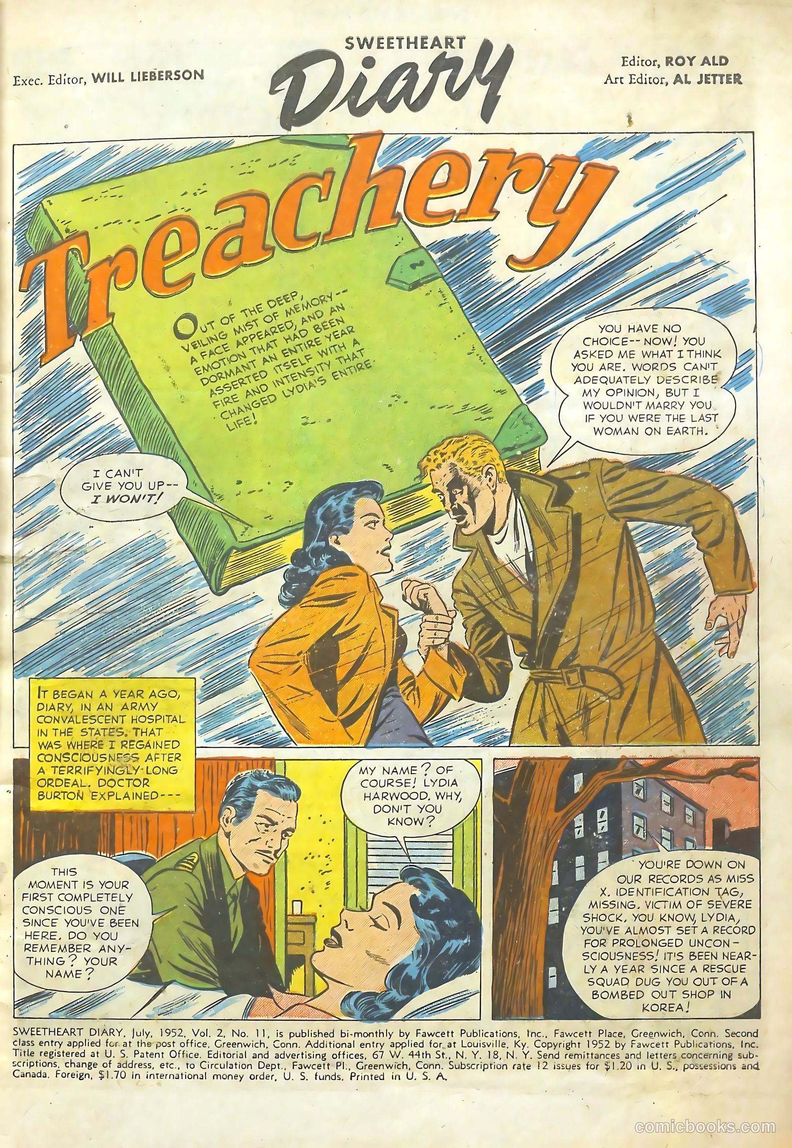 Sweetheart Diary #11 (1952) — page 4 of 37