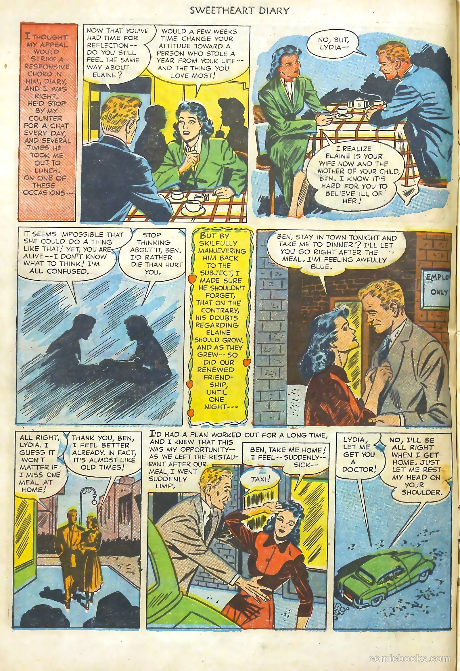Sweetheart Diary #11 (1952) — page 11 of 37