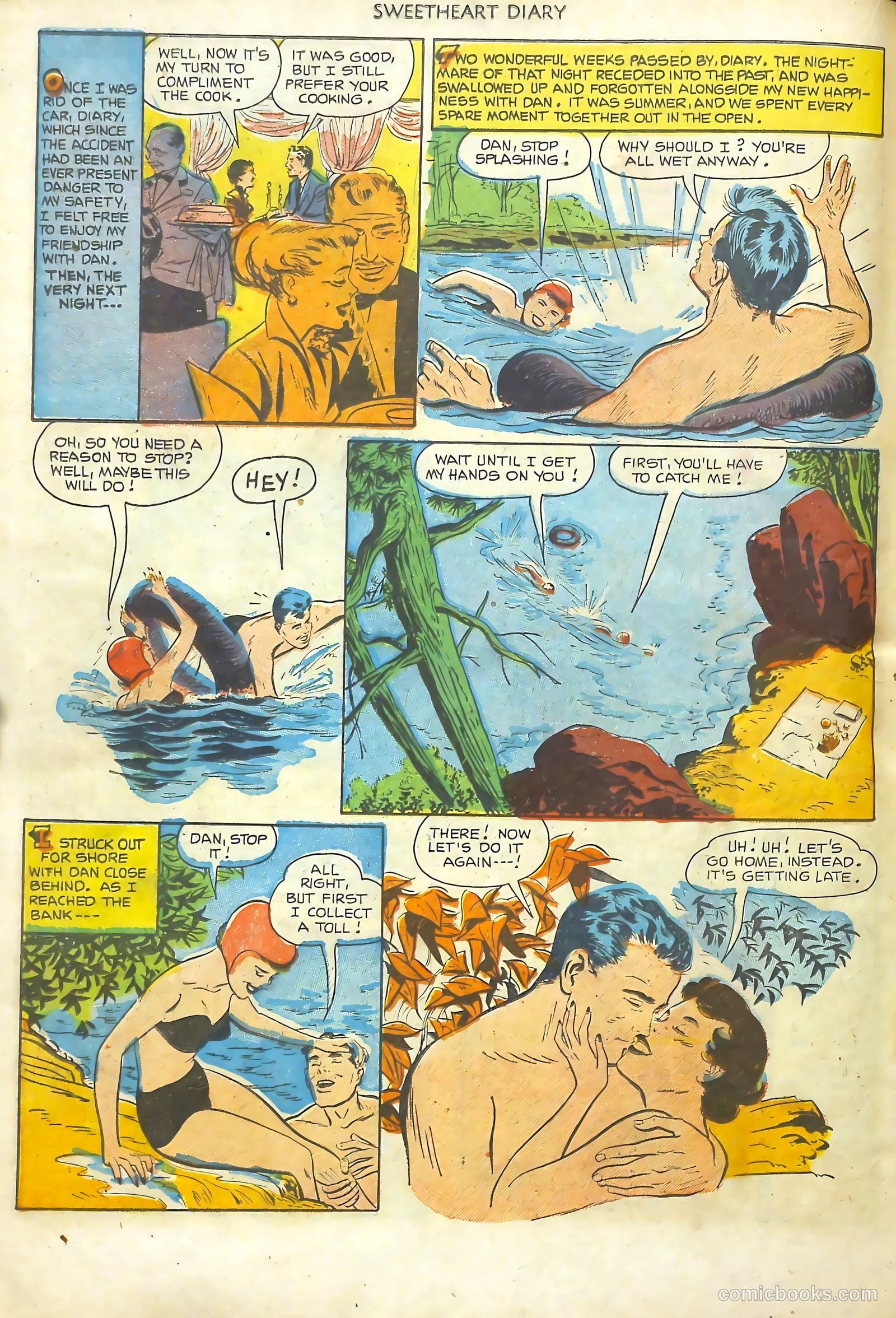 Sweetheart Diary #11 (1952) — page 19 of 37