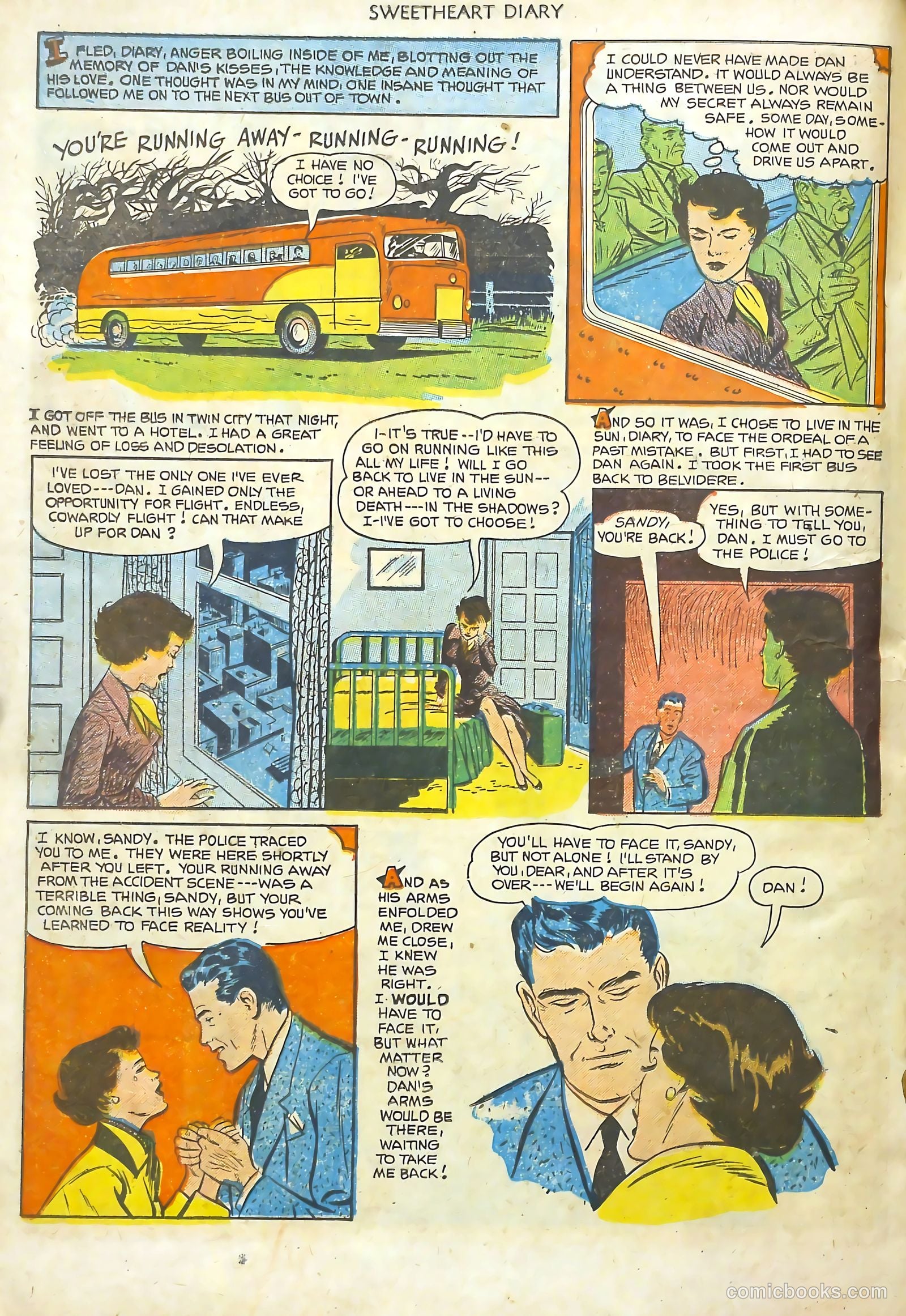 Sweetheart Diary #11 (1952) — page 23 of 37