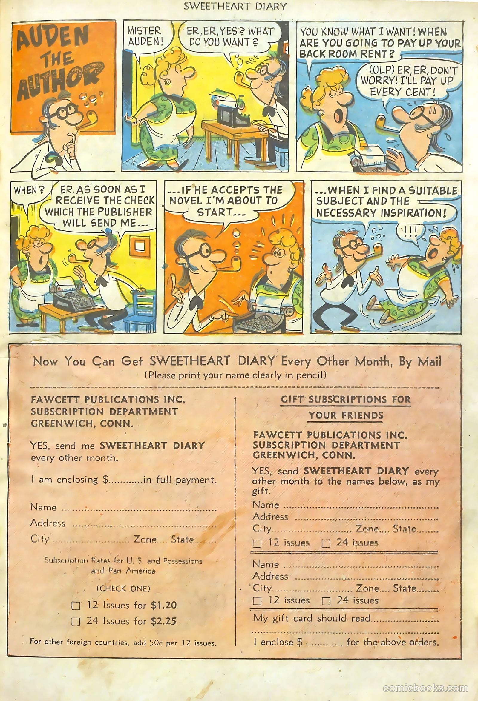 Sweetheart Diary #11 (1952) — page 24 of 37