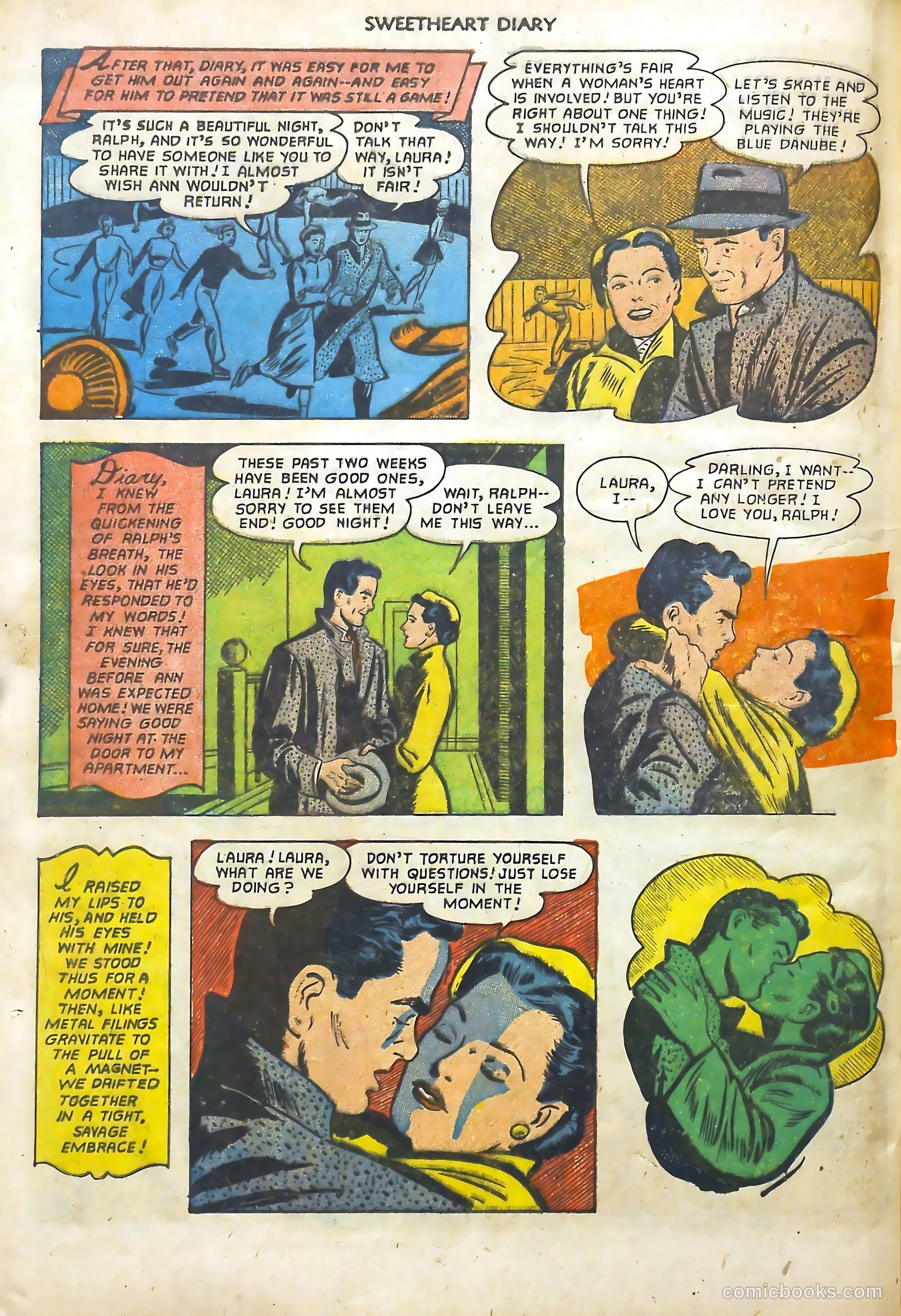 Sweetheart Diary #11 (1952) — page 33 of 37