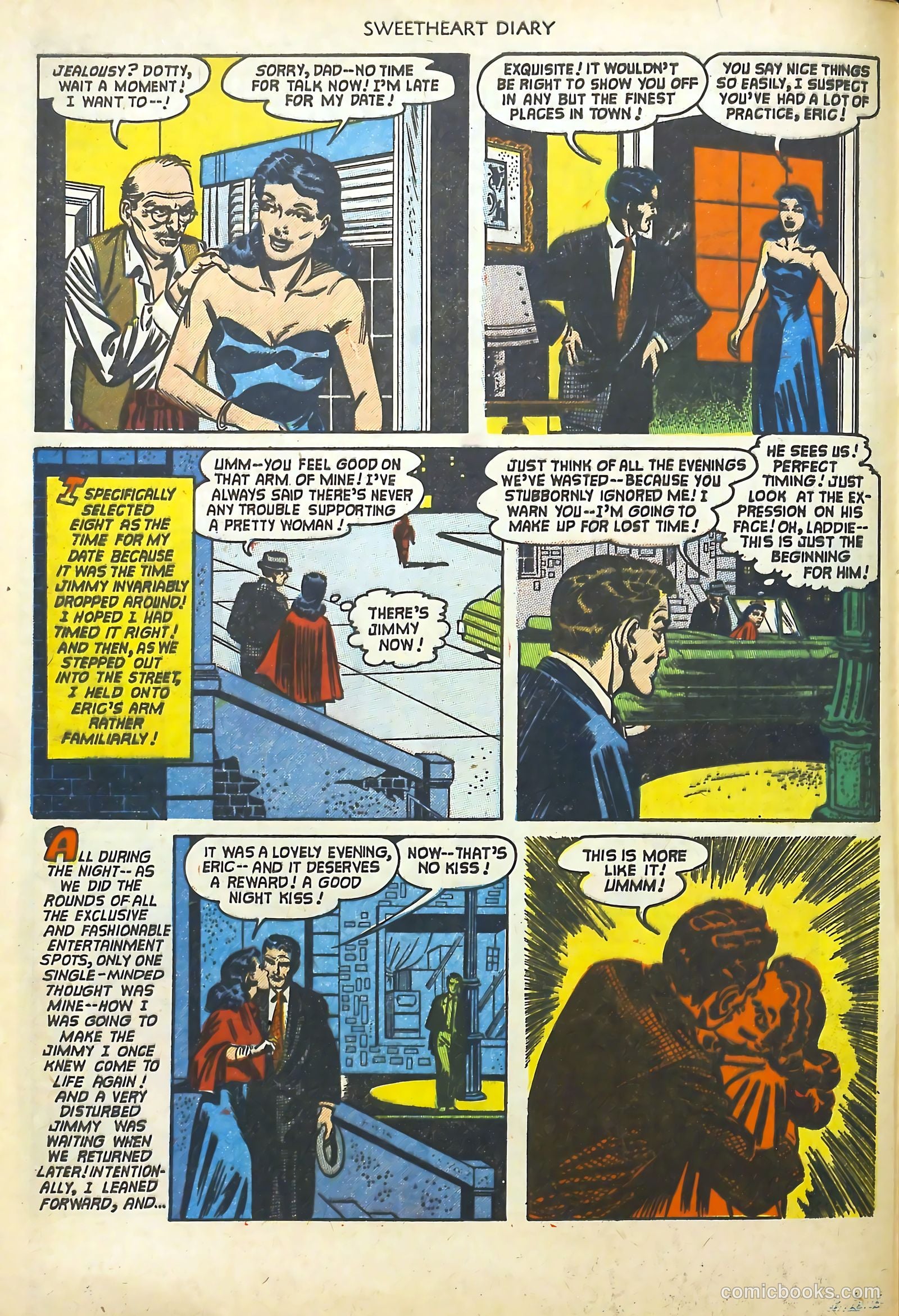 Sweetheart Diary #12 (1952) — page 9 of 37
