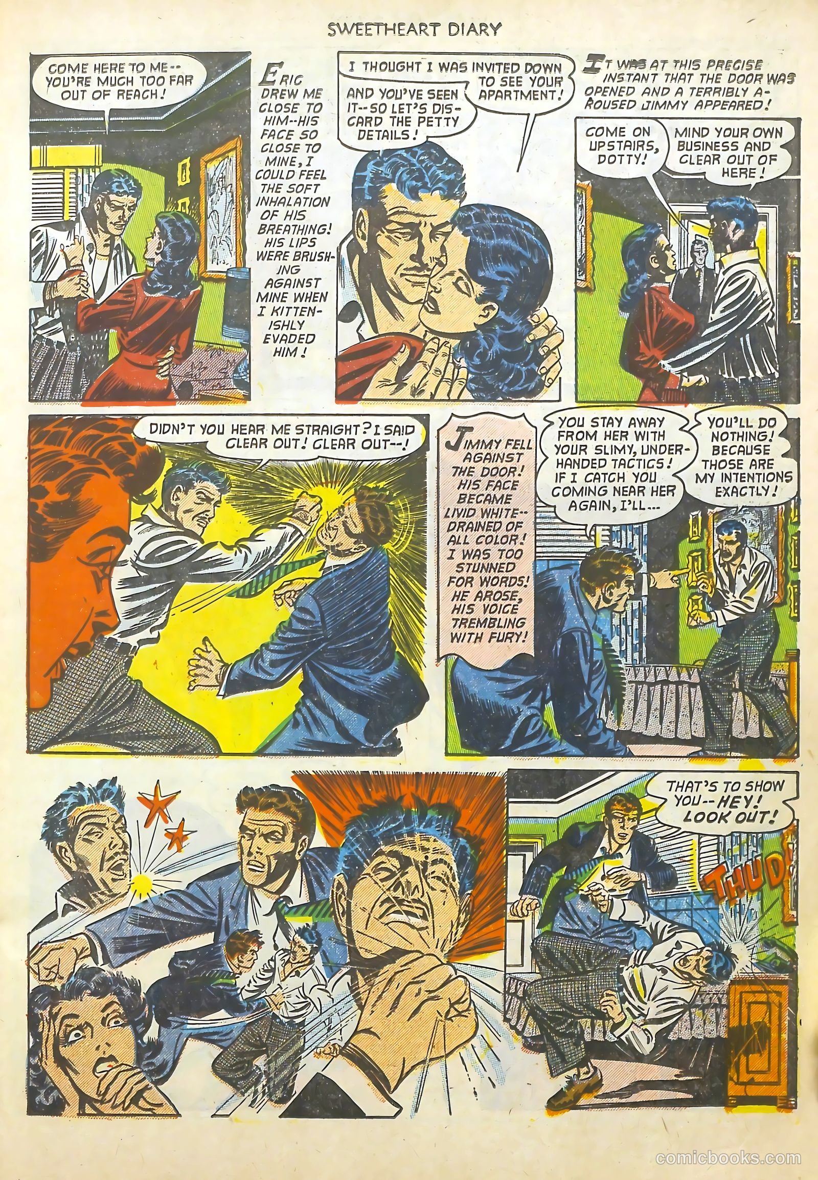 Sweetheart Diary #12 (1952) — page 12 of 37