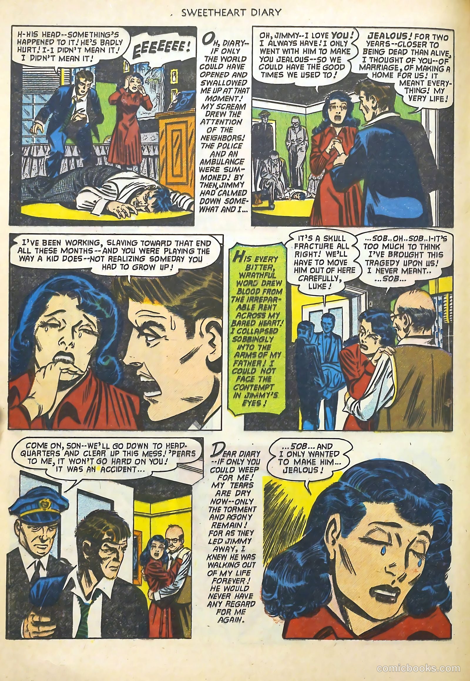 Sweetheart Diary #12 (1952) — page 13 of 37