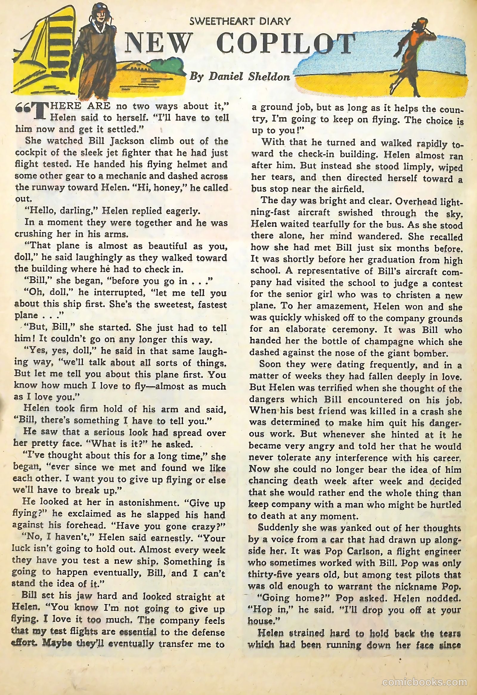 Sweetheart Diary #12 (1952) — page 25 of 37