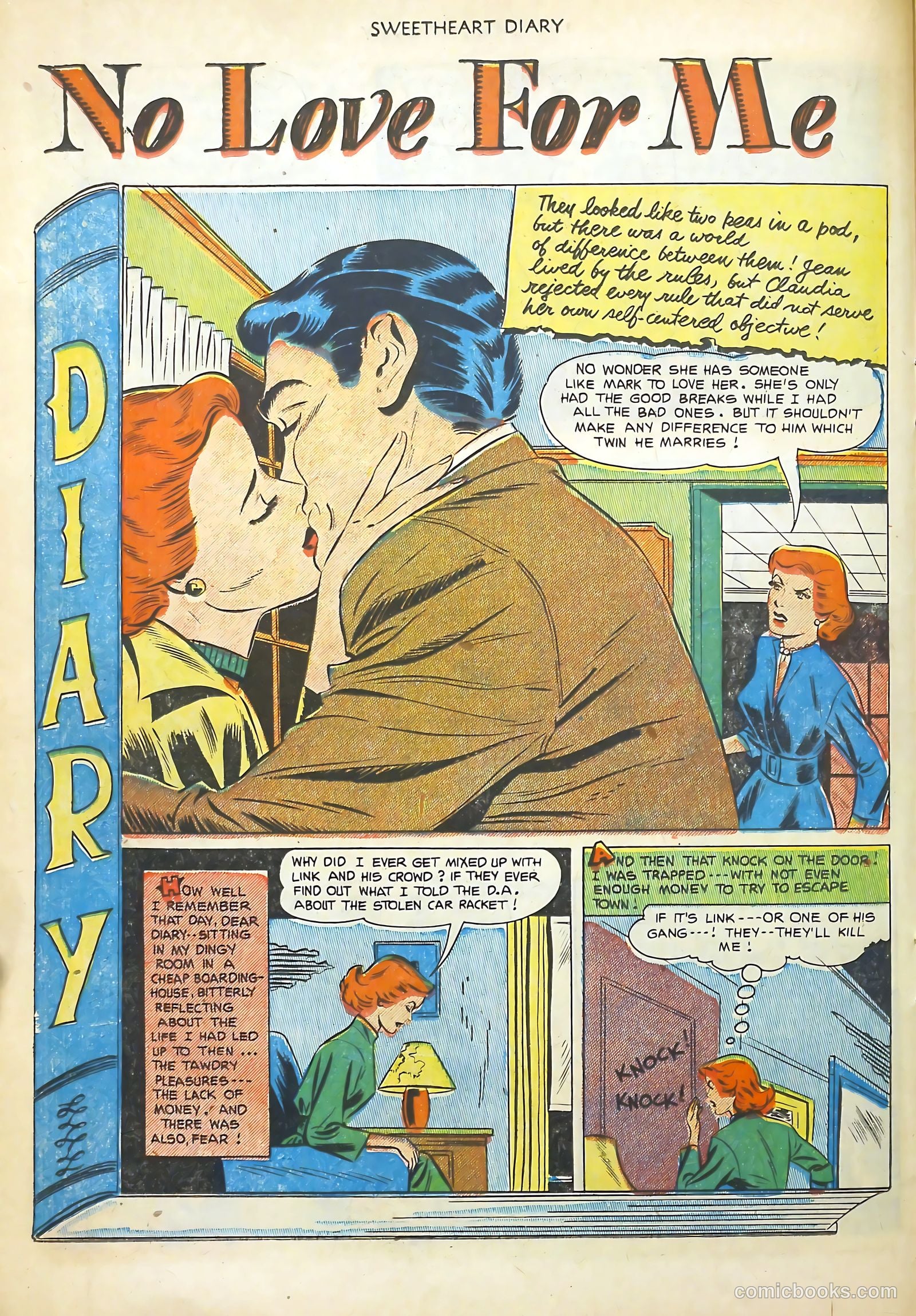 Sweetheart Diary #13 (1952) — page 14 of 36