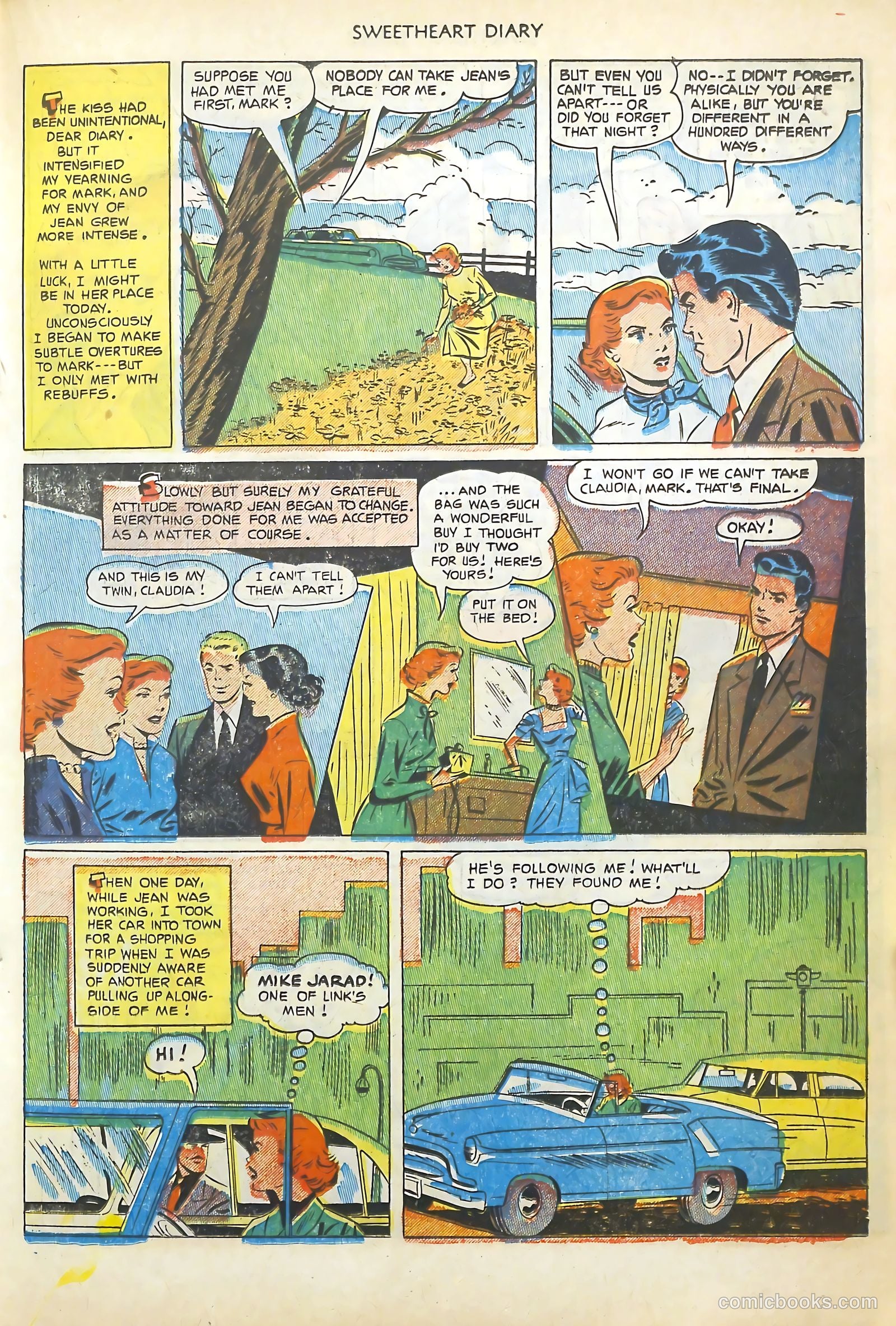 Sweetheart Diary #13 (1952) — page 19 of 36