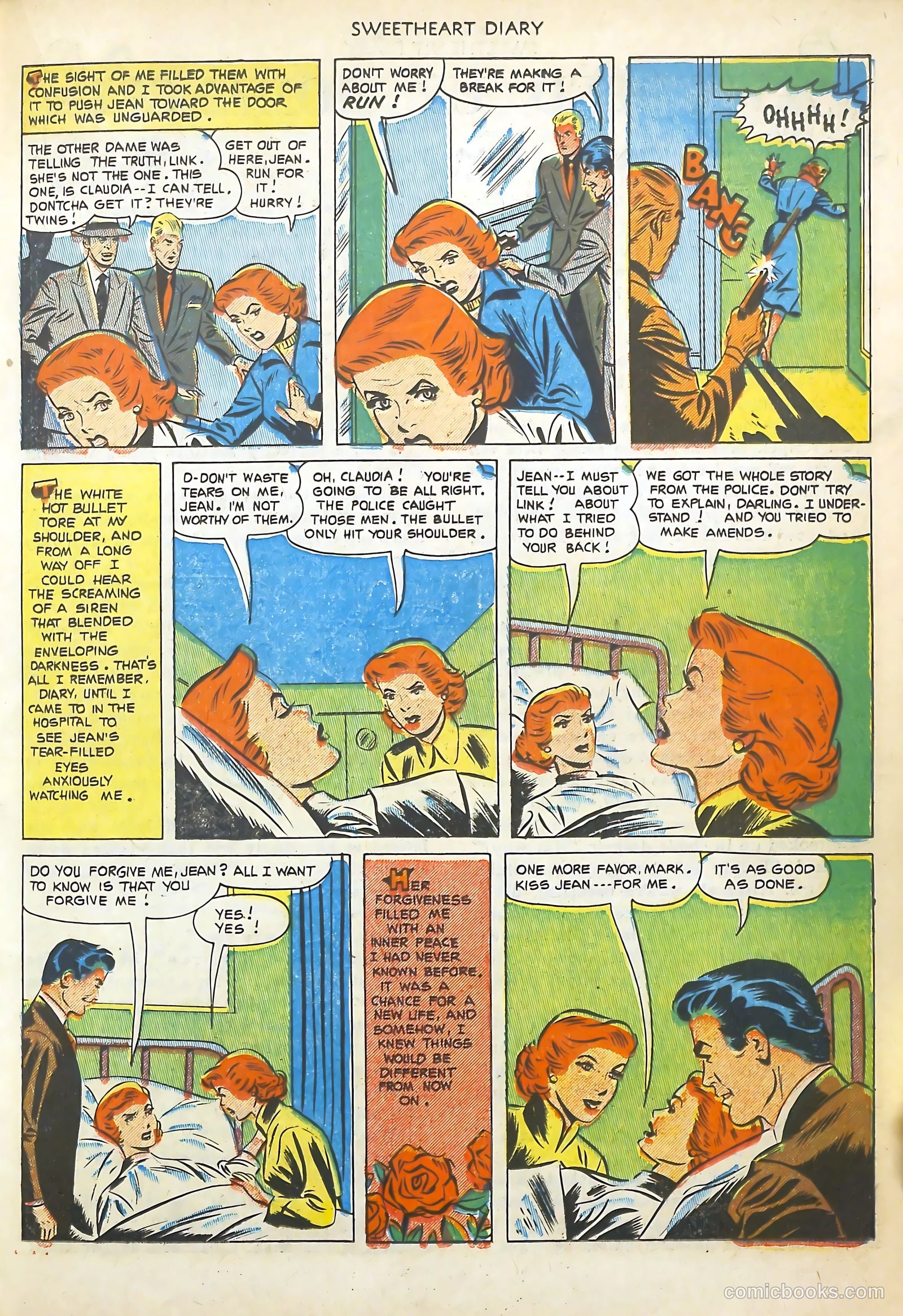 Sweetheart Diary #13 (1952) — page 23 of 36