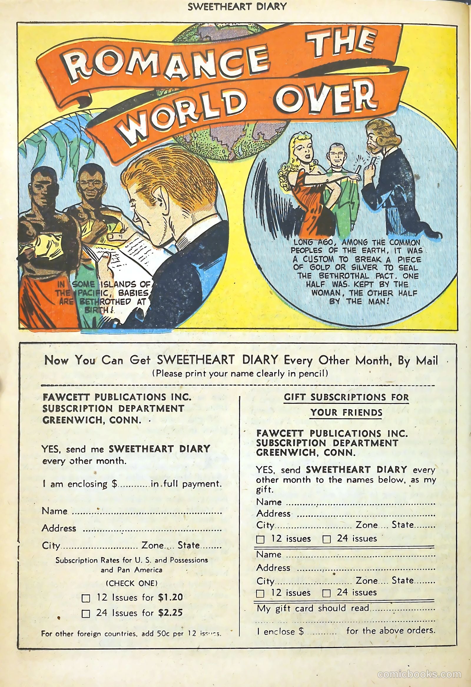 Sweetheart Diary #13 (1952) — page 26 of 36