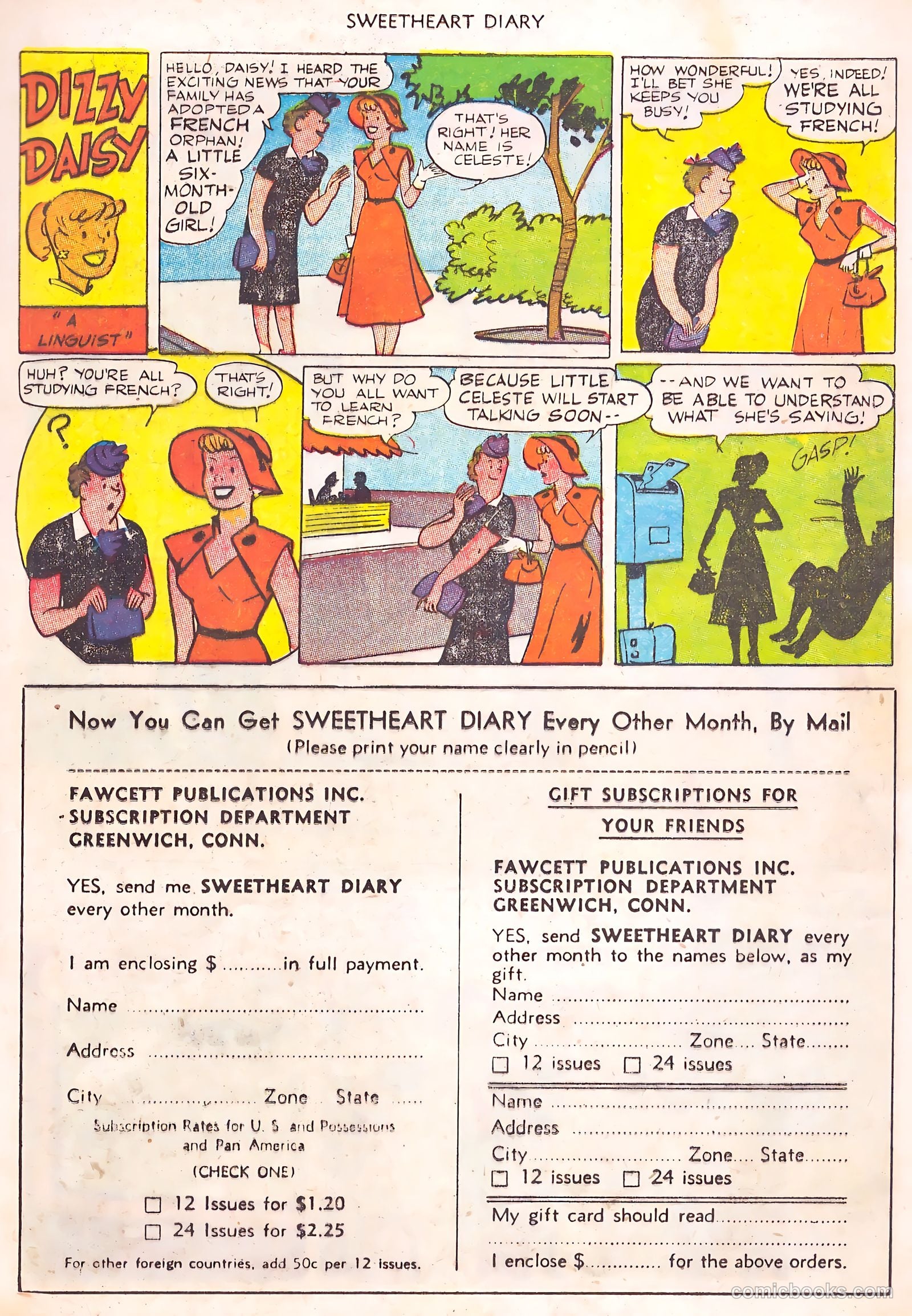 Sweetheart Diary #14 (1953) — page 13 of 36