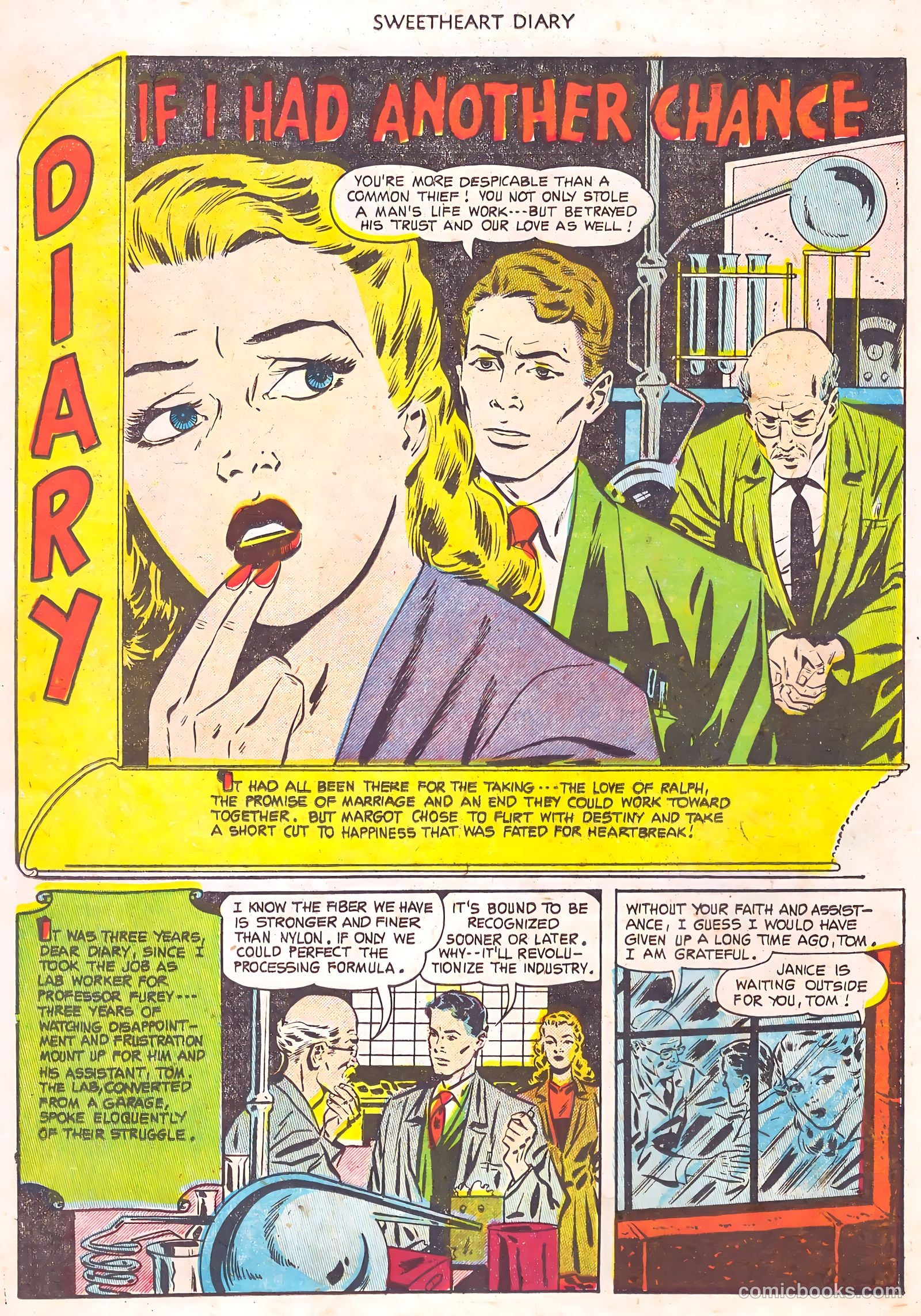 Sweetheart Diary #14 (1953) — page 14 of 36
