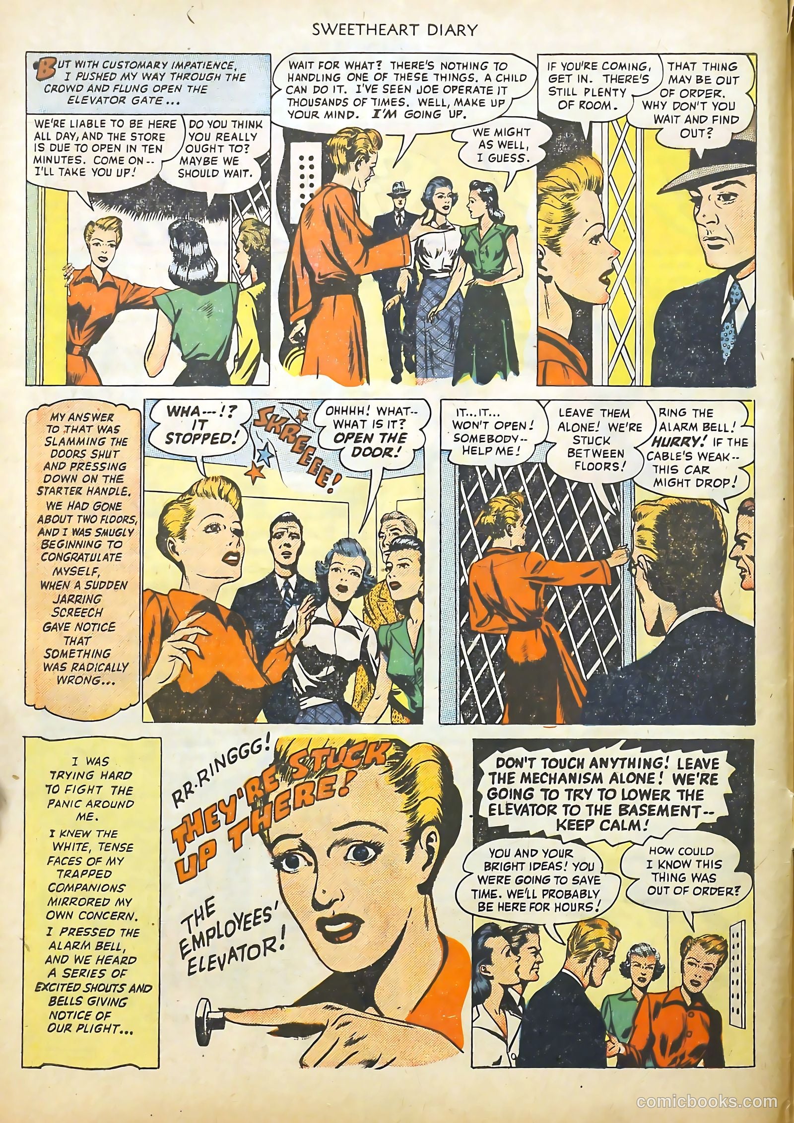Sweetheart Diary #2 (1950) — page 4 of 36
