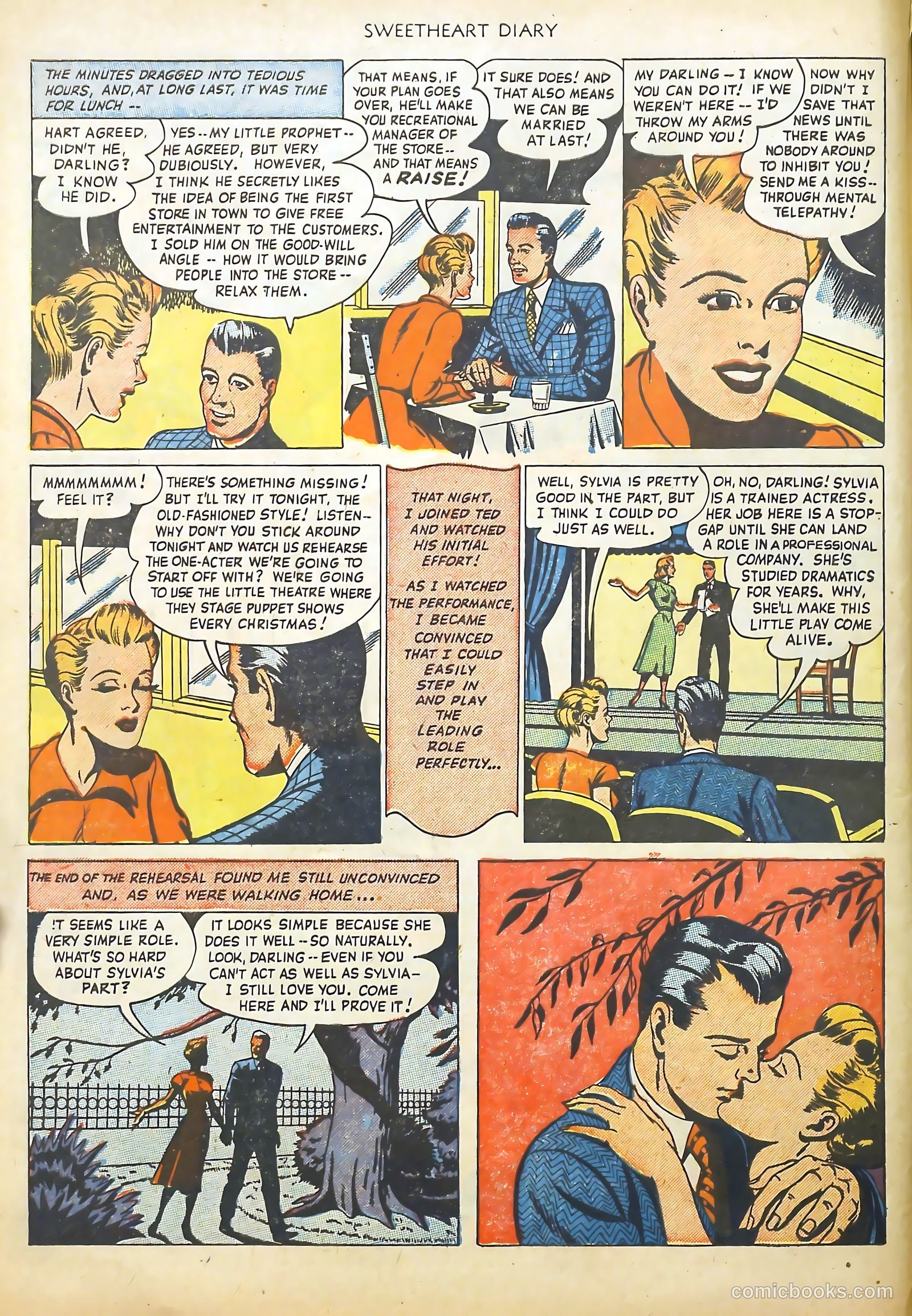 Sweetheart Diary #2 (1950) — page 6 of 36