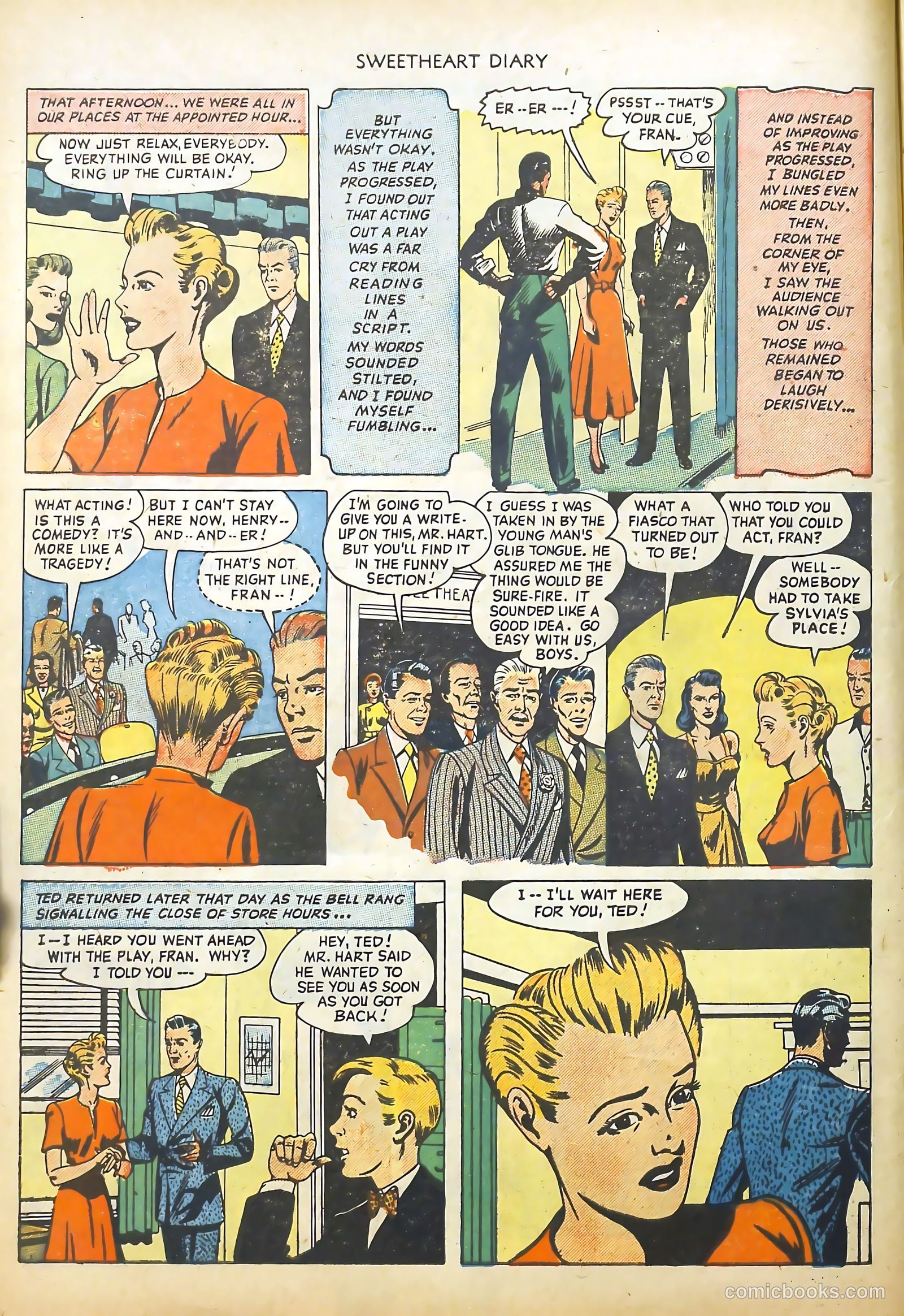 Sweetheart Diary #2 (1950) — page 10 of 36
