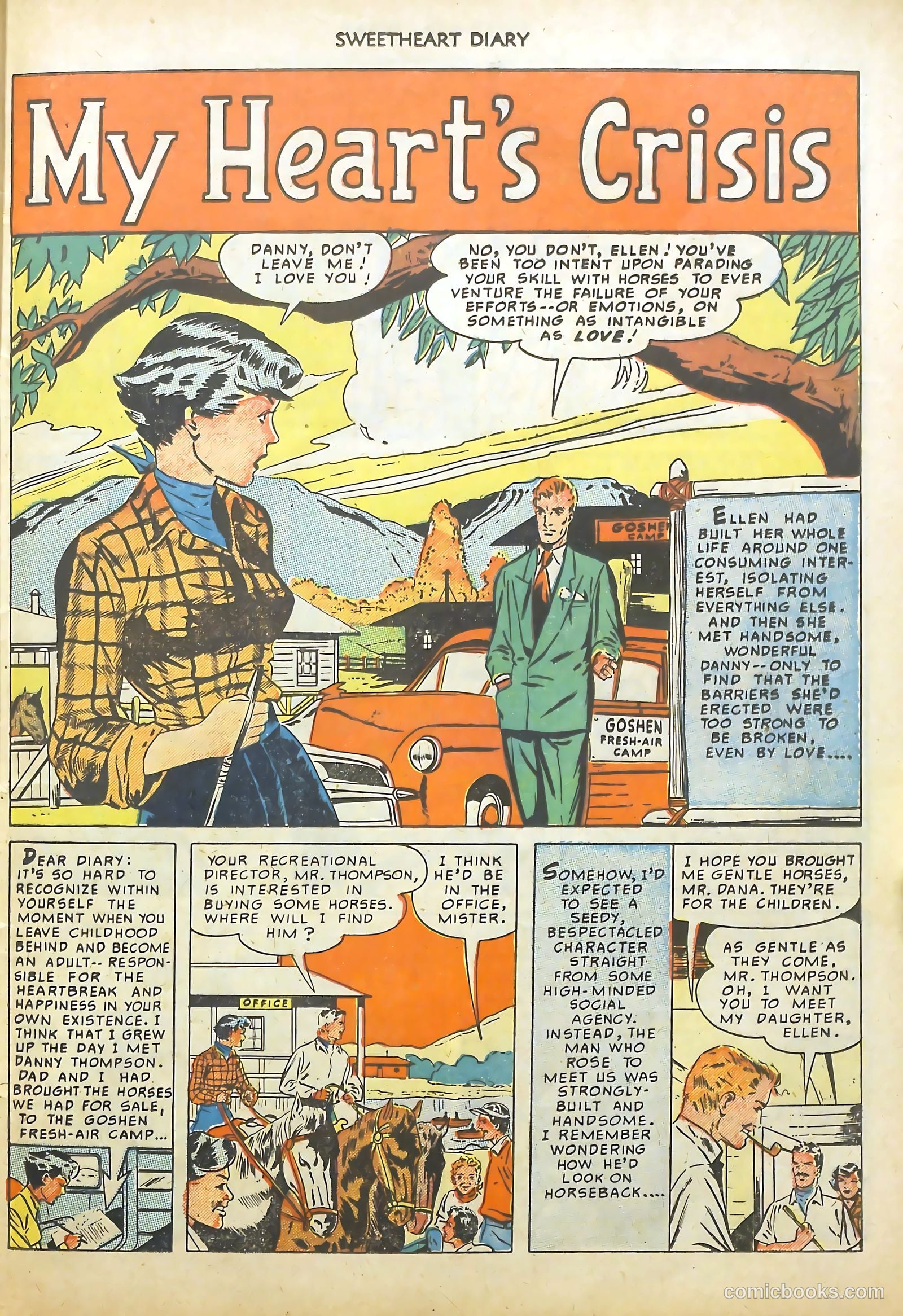 Sweetheart Diary #2 (1950) — page 25 of 36