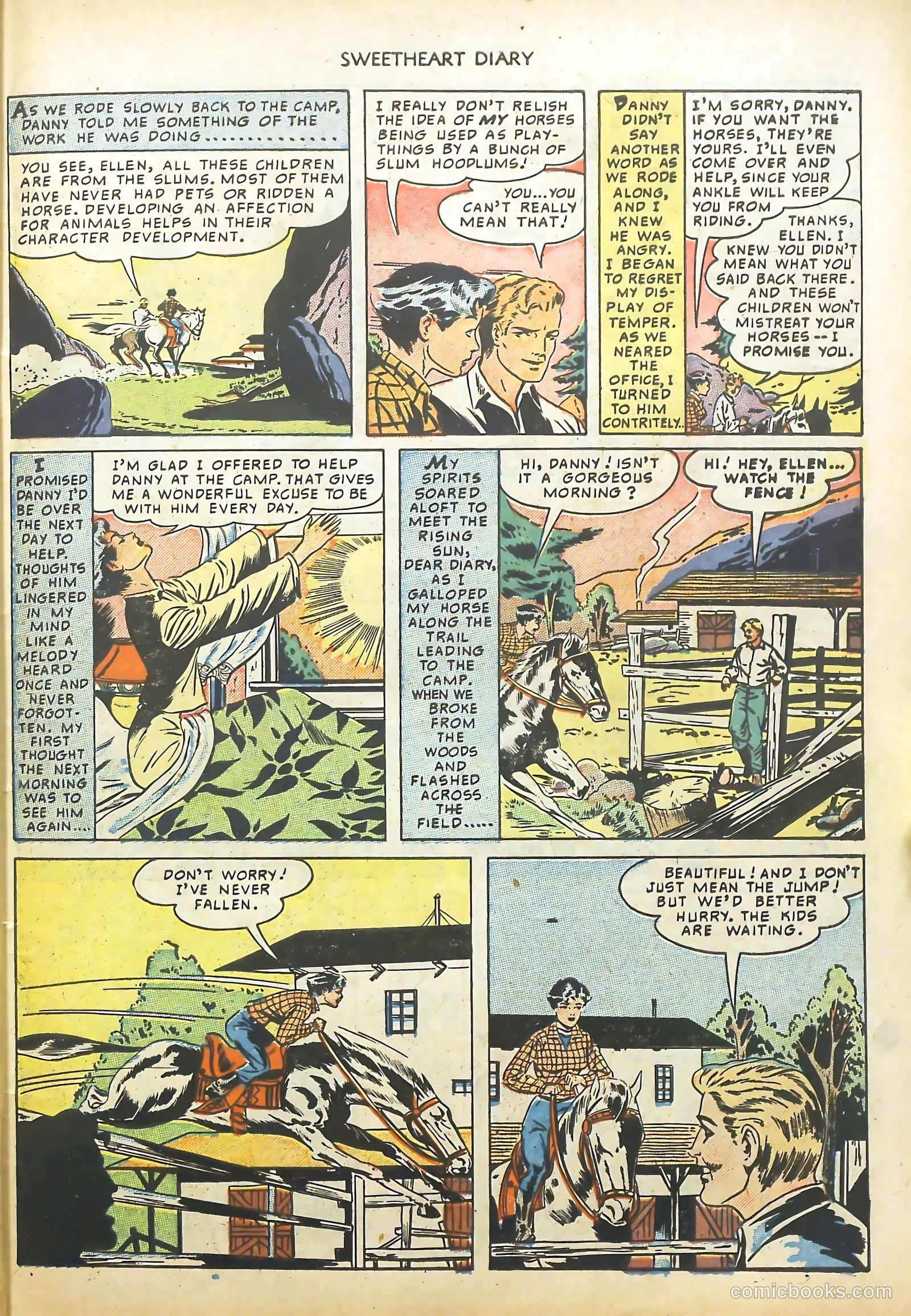 Sweetheart Diary #2 (1950) — page 27 of 36