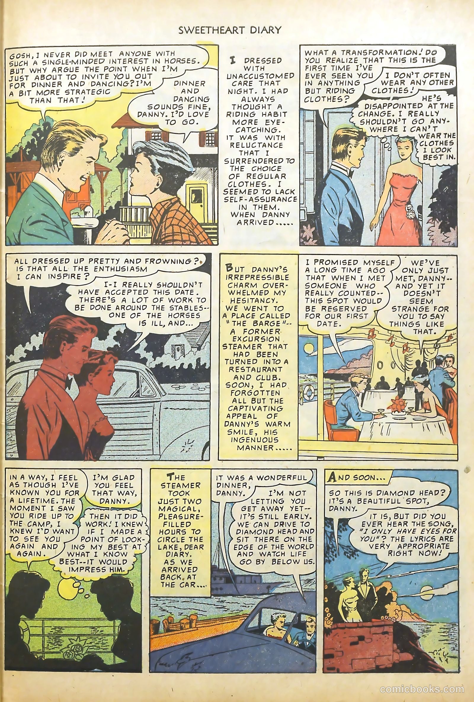 Sweetheart Diary #2 (1950) — page 29 of 36