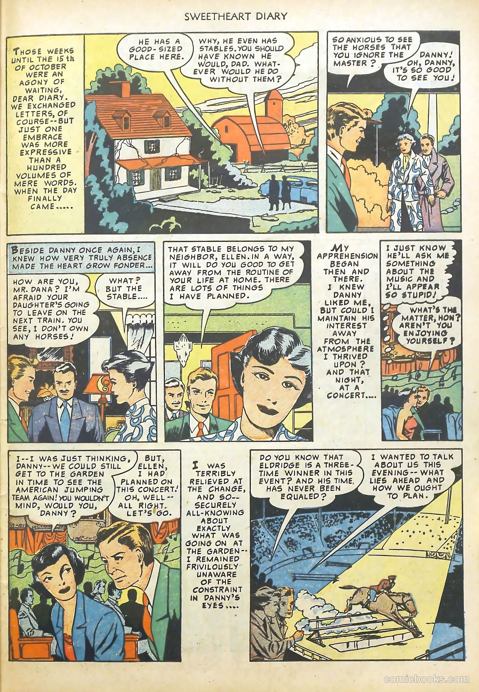 Sweetheart Diary #2 (1950) — page 31 of 36