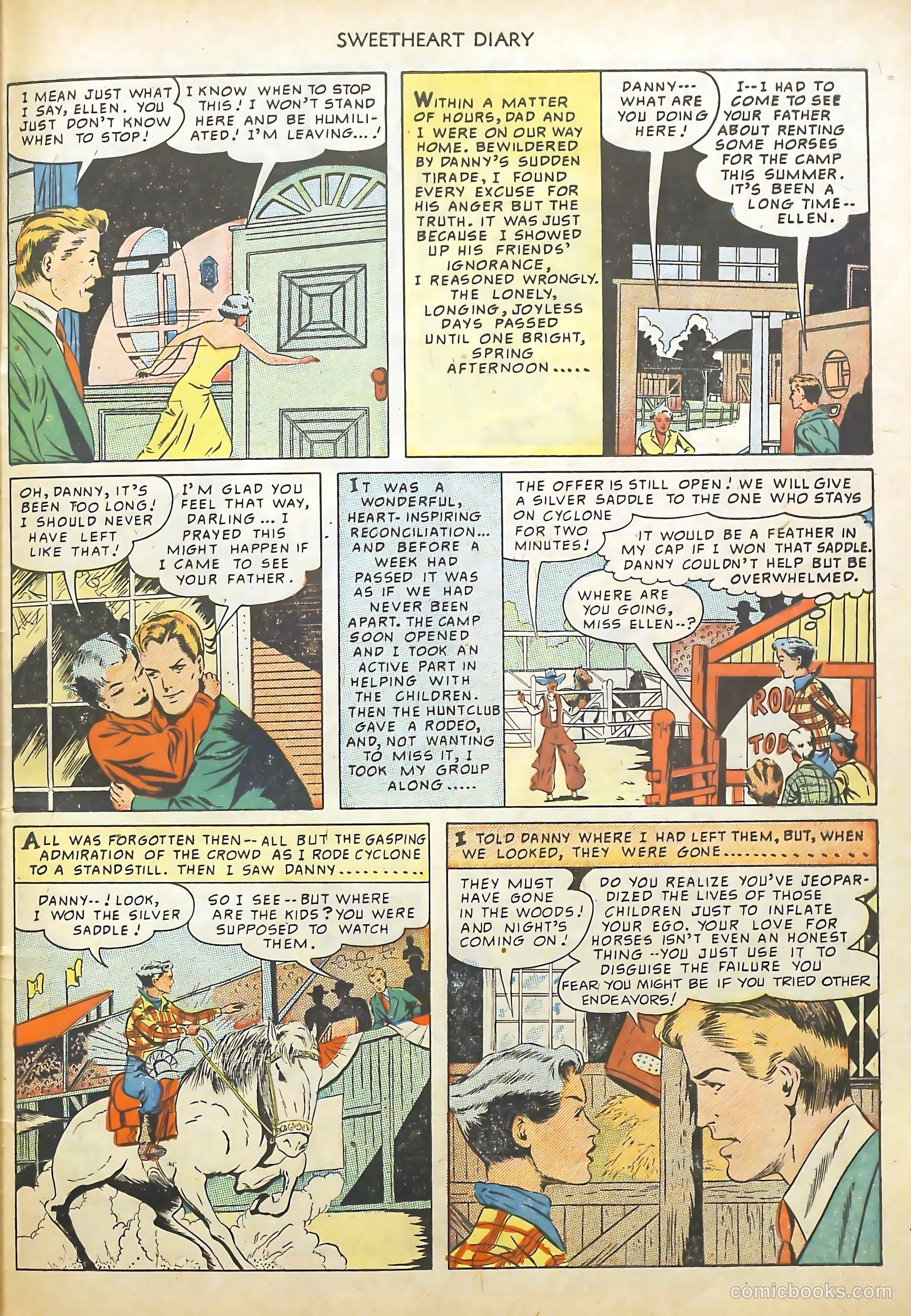 Sweetheart Diary #2 (1950) — page 33 of 36
