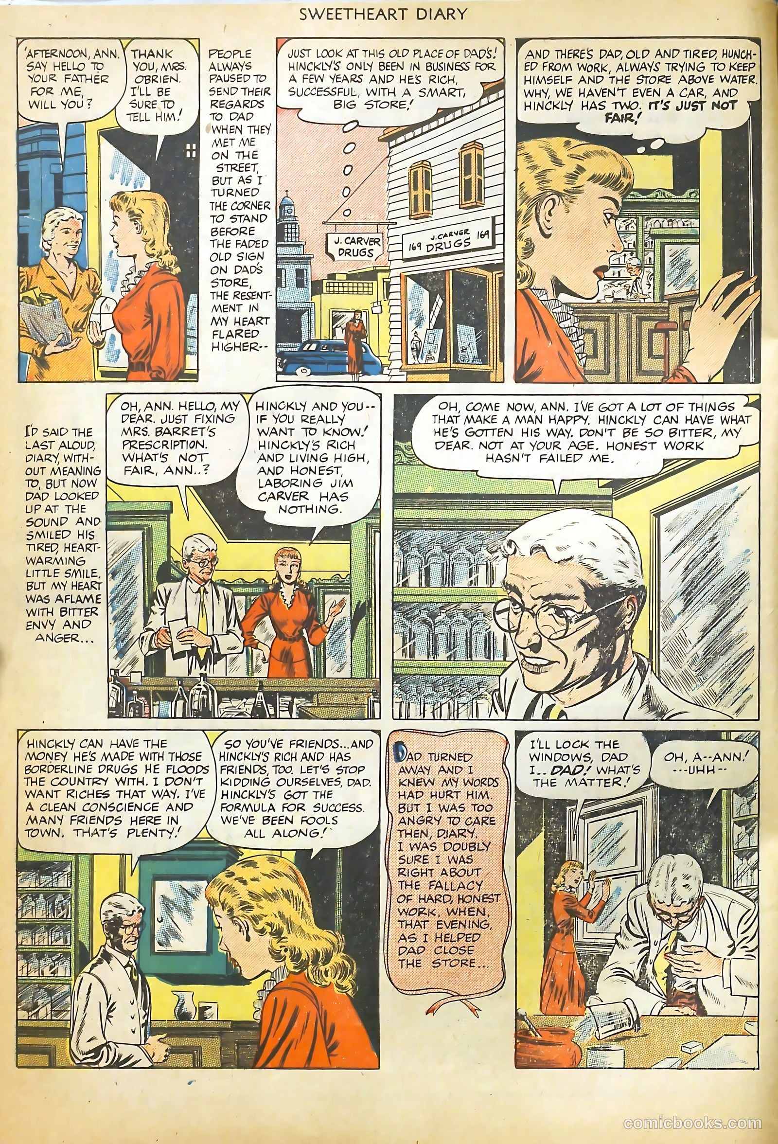 Sweetheart Diary #3 (1950) — page 4 of 36