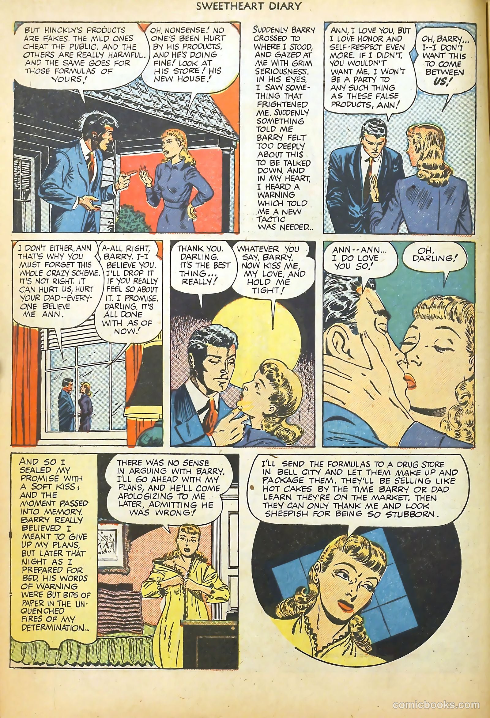 Sweetheart Diary #3 (1950) — page 10 of 36