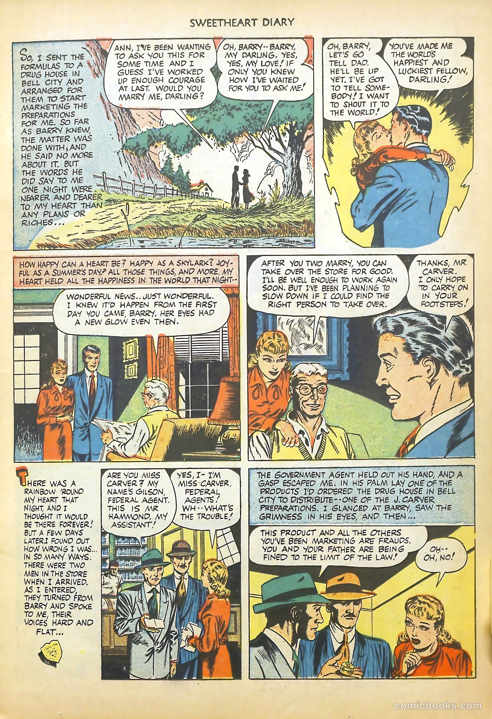 Sweetheart Diary #3 (1950) — page 11 of 36