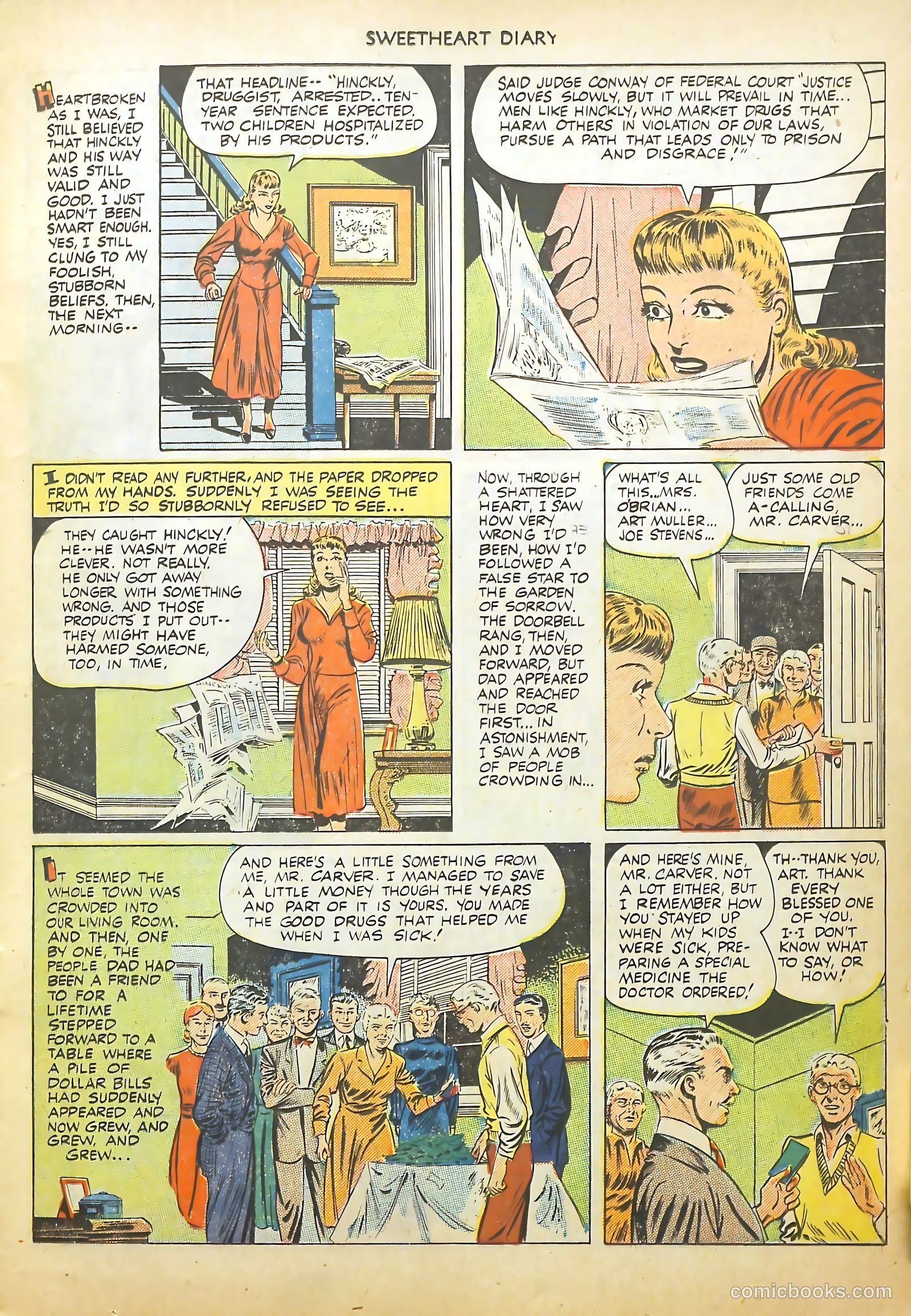 Sweetheart Diary #3 (1950) — page 13 of 36