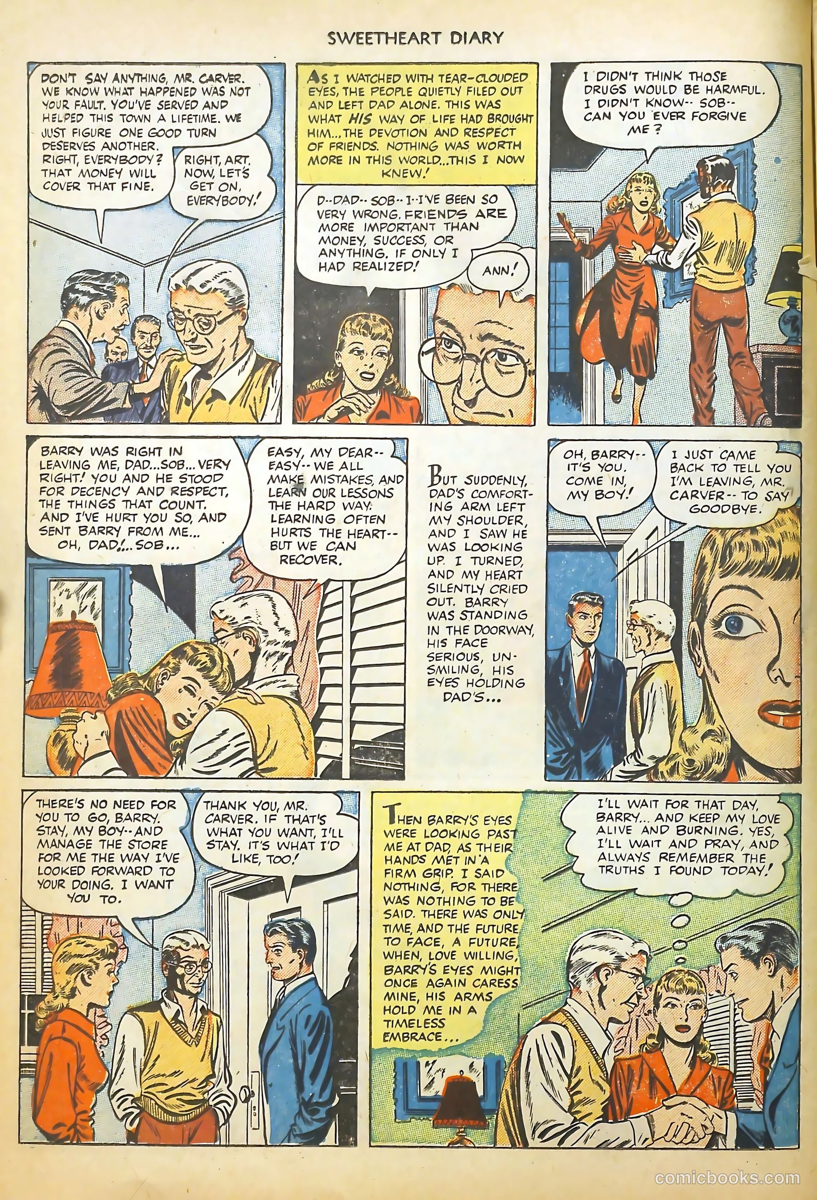 Sweetheart Diary #3 (1950) — page 14 of 36