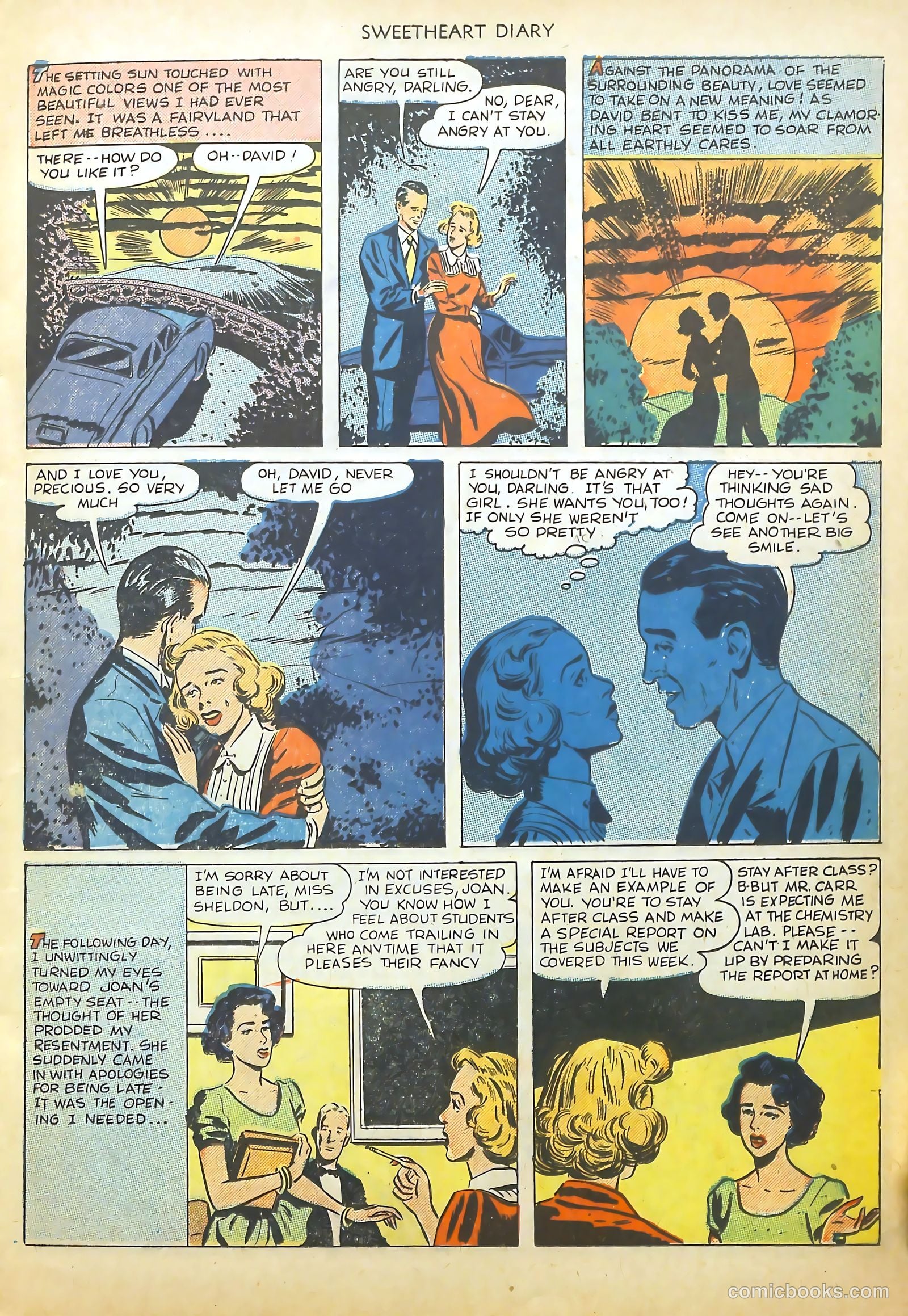 Sweetheart Diary #3 (1950) — page 17 of 36