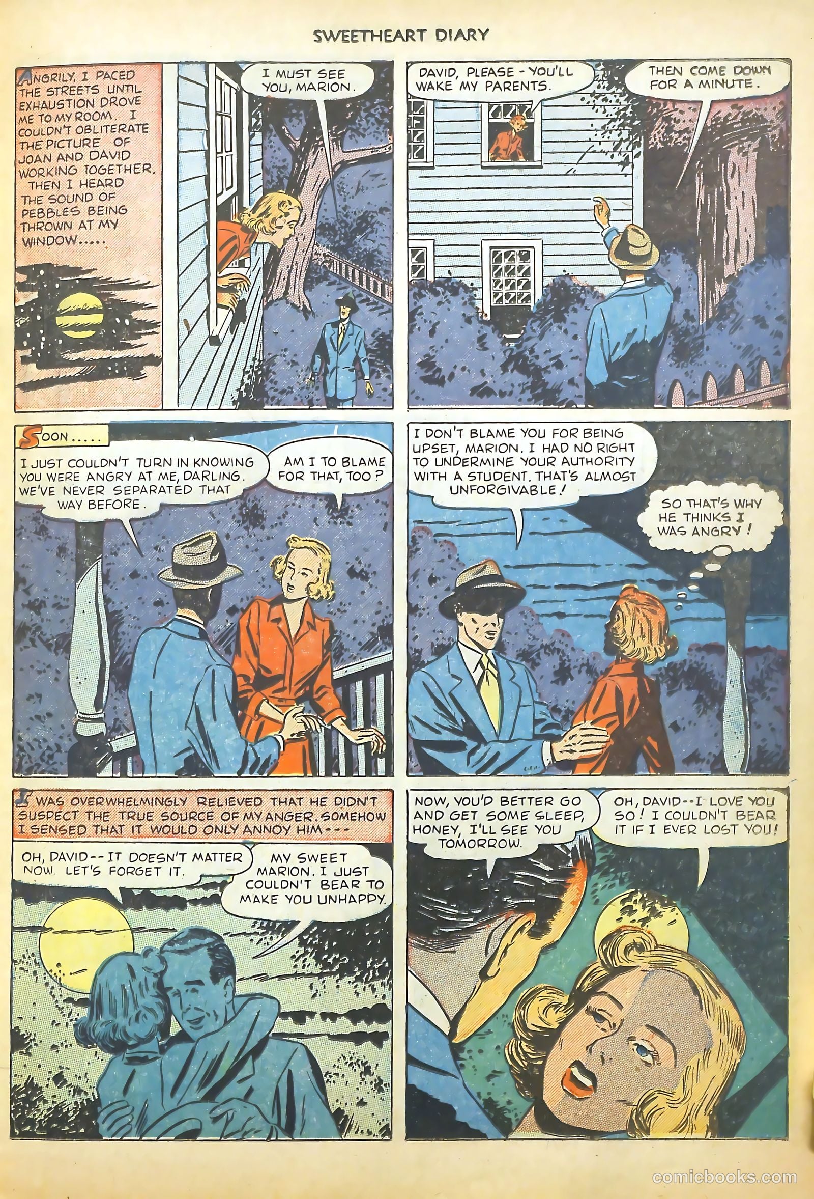 Sweetheart Diary #3 (1950) — page 19 of 36