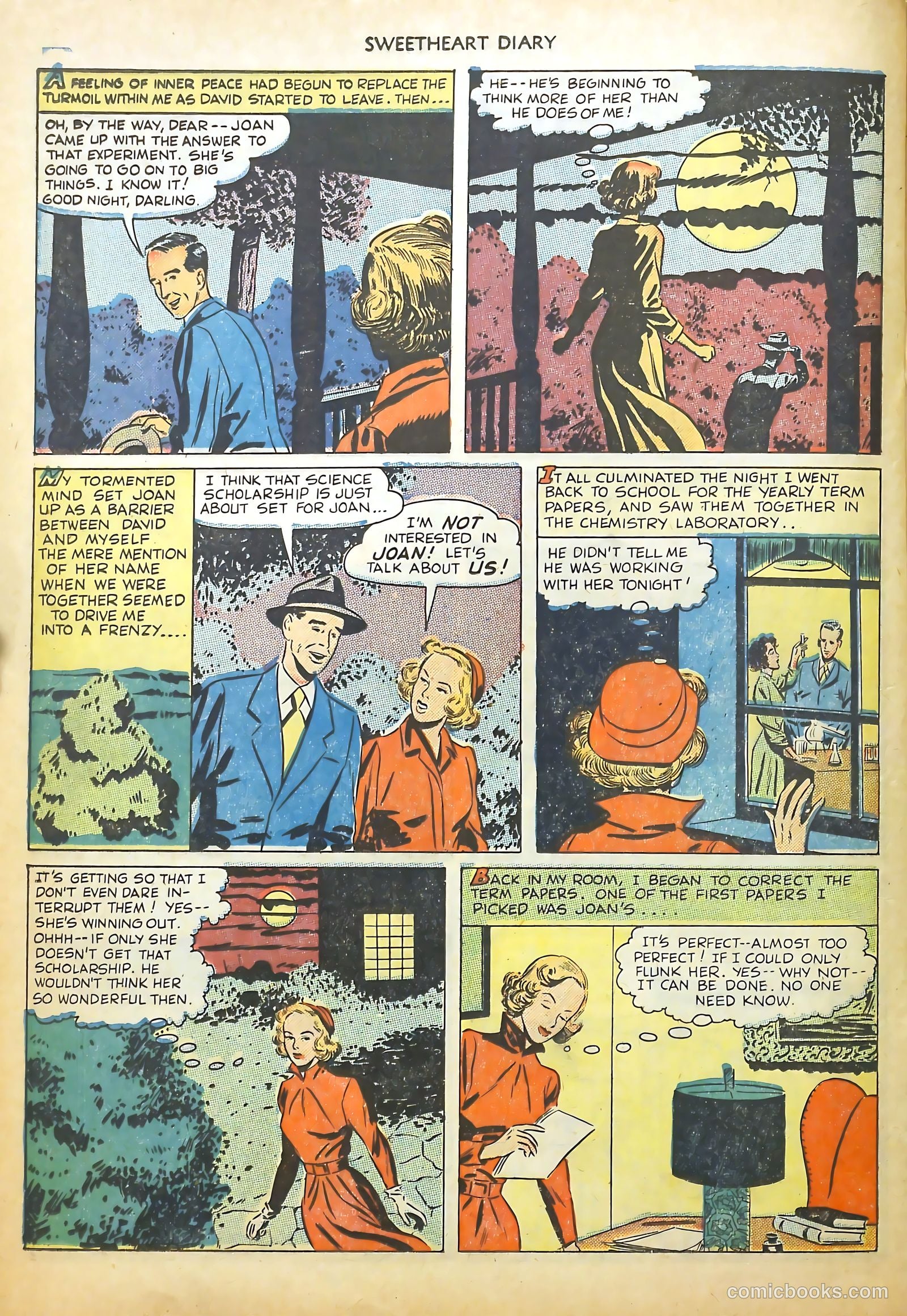 Sweetheart Diary #3 (1950) — page 20 of 36