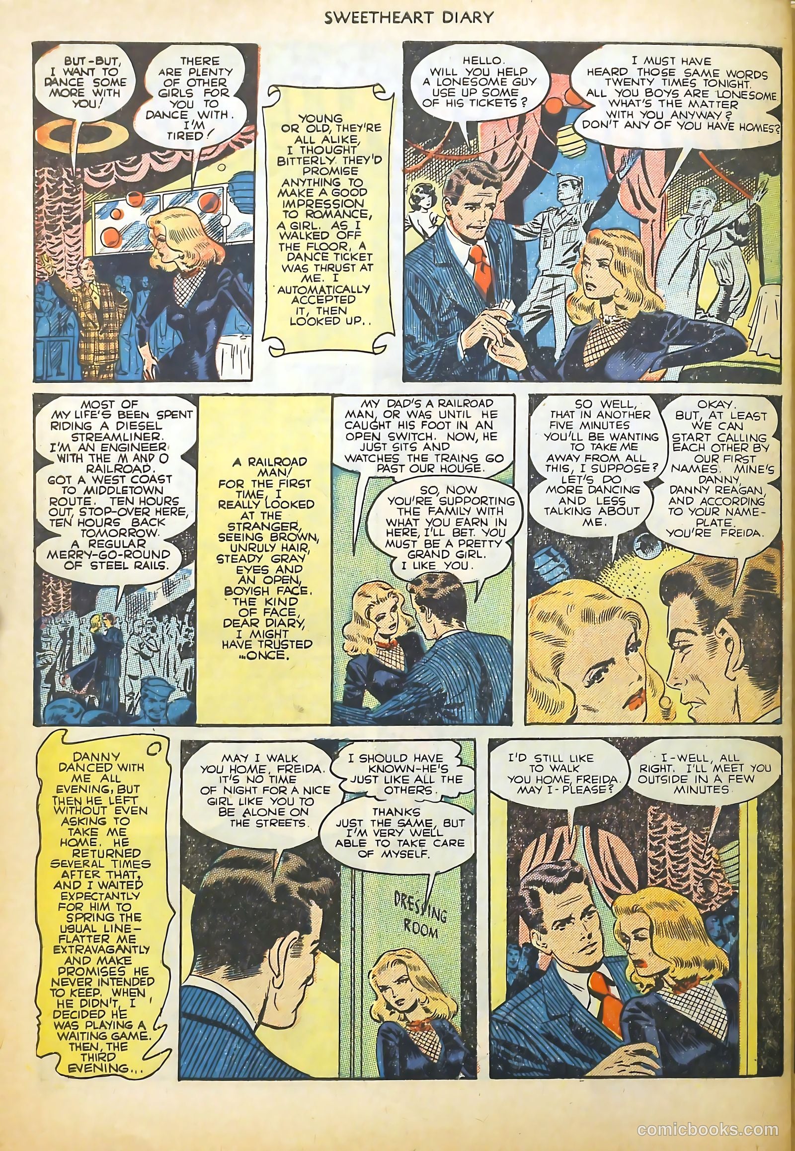 Sweetheart Diary #3 (1950) — page 28 of 36