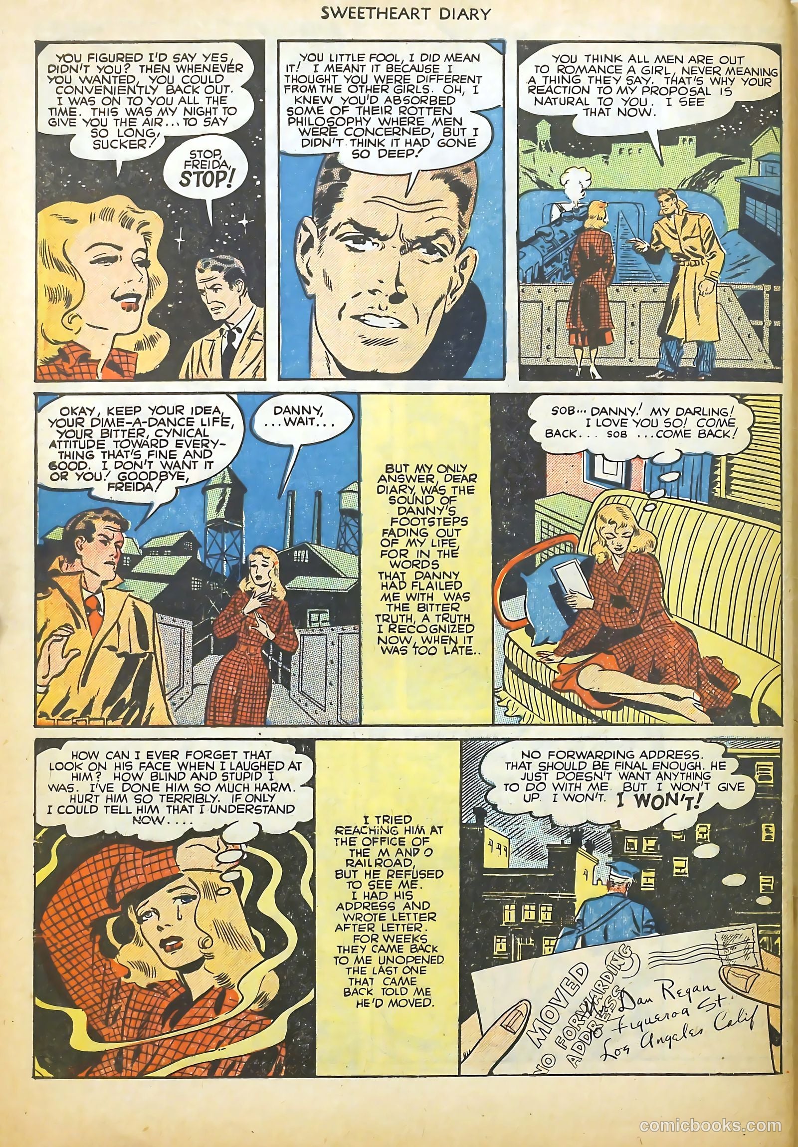Sweetheart Diary #3 (1950) — page 32 of 36