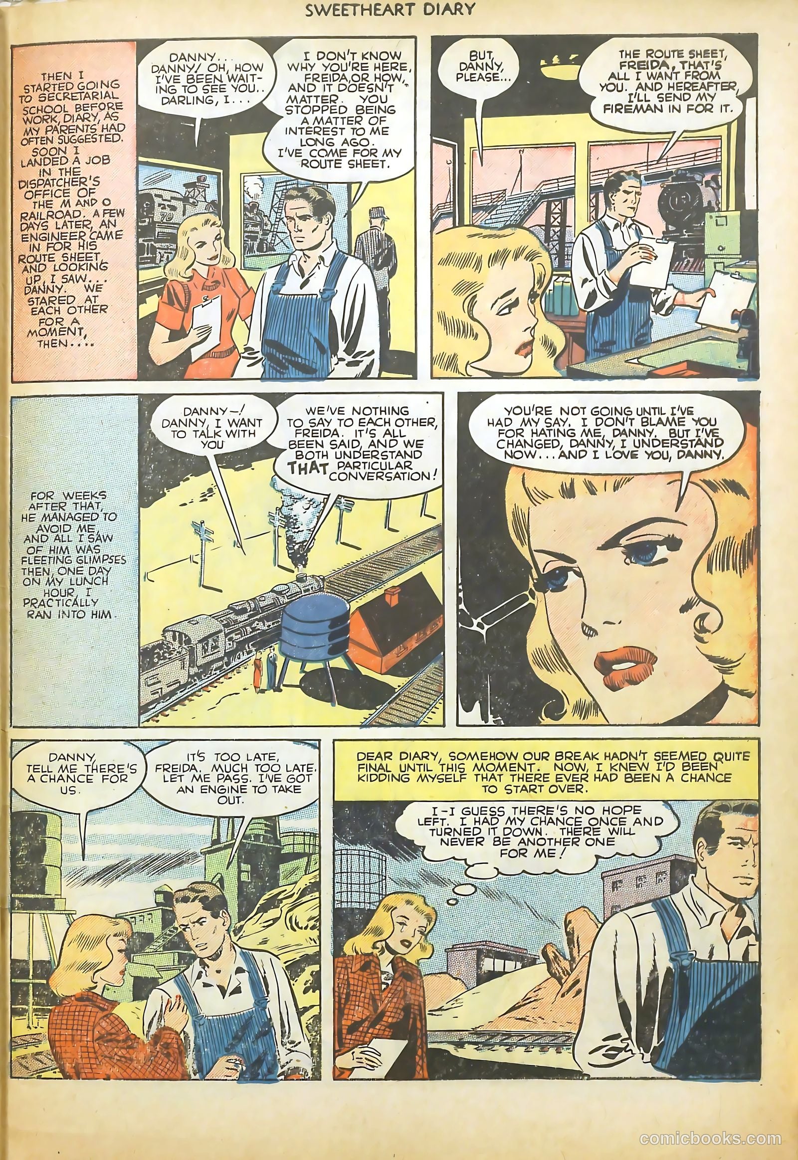 Sweetheart Diary #3 (1950) — page 33 of 36